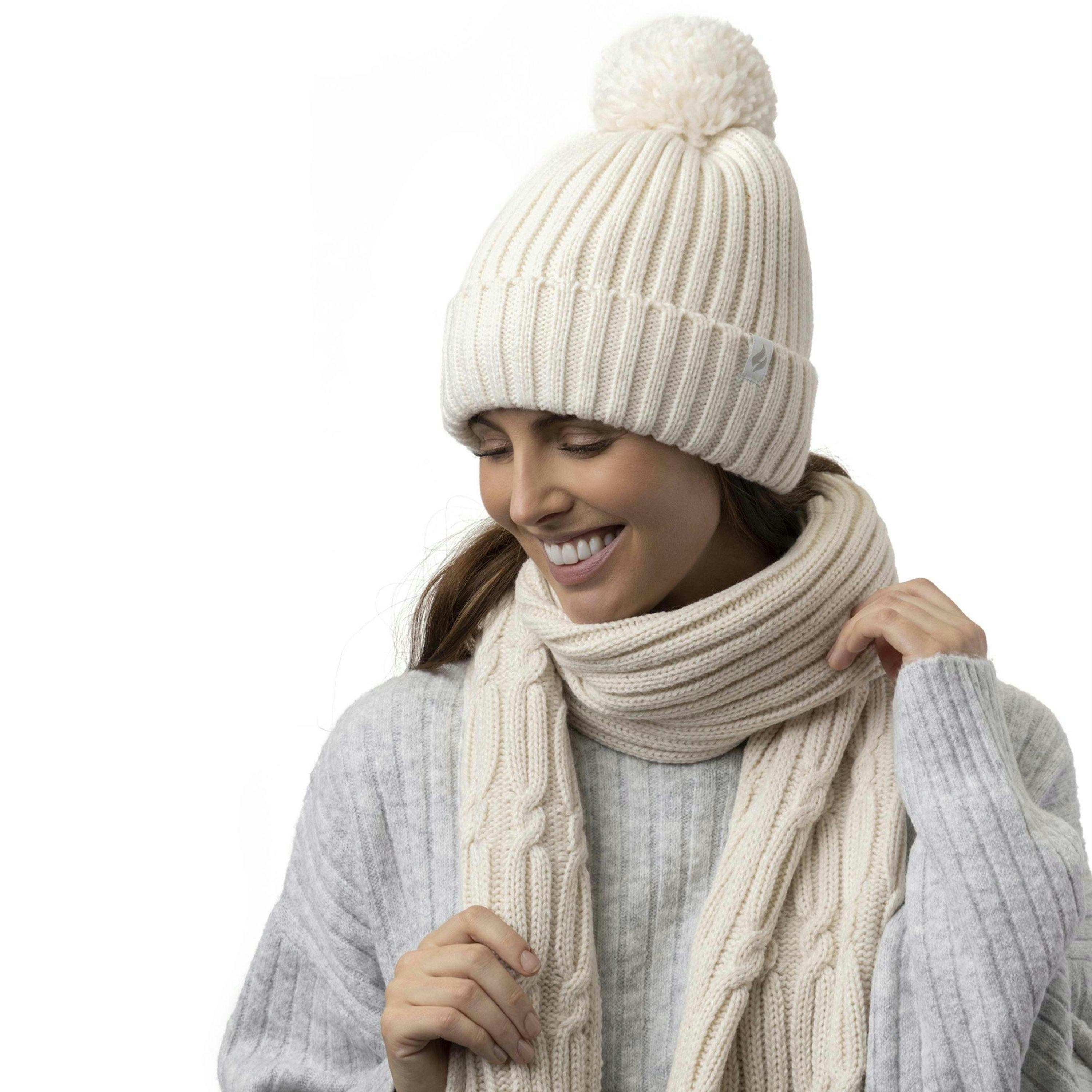 Ladies Luxury Fleece Winter Scarf Thermal Scarf for Cold Weather , view 5 of 5