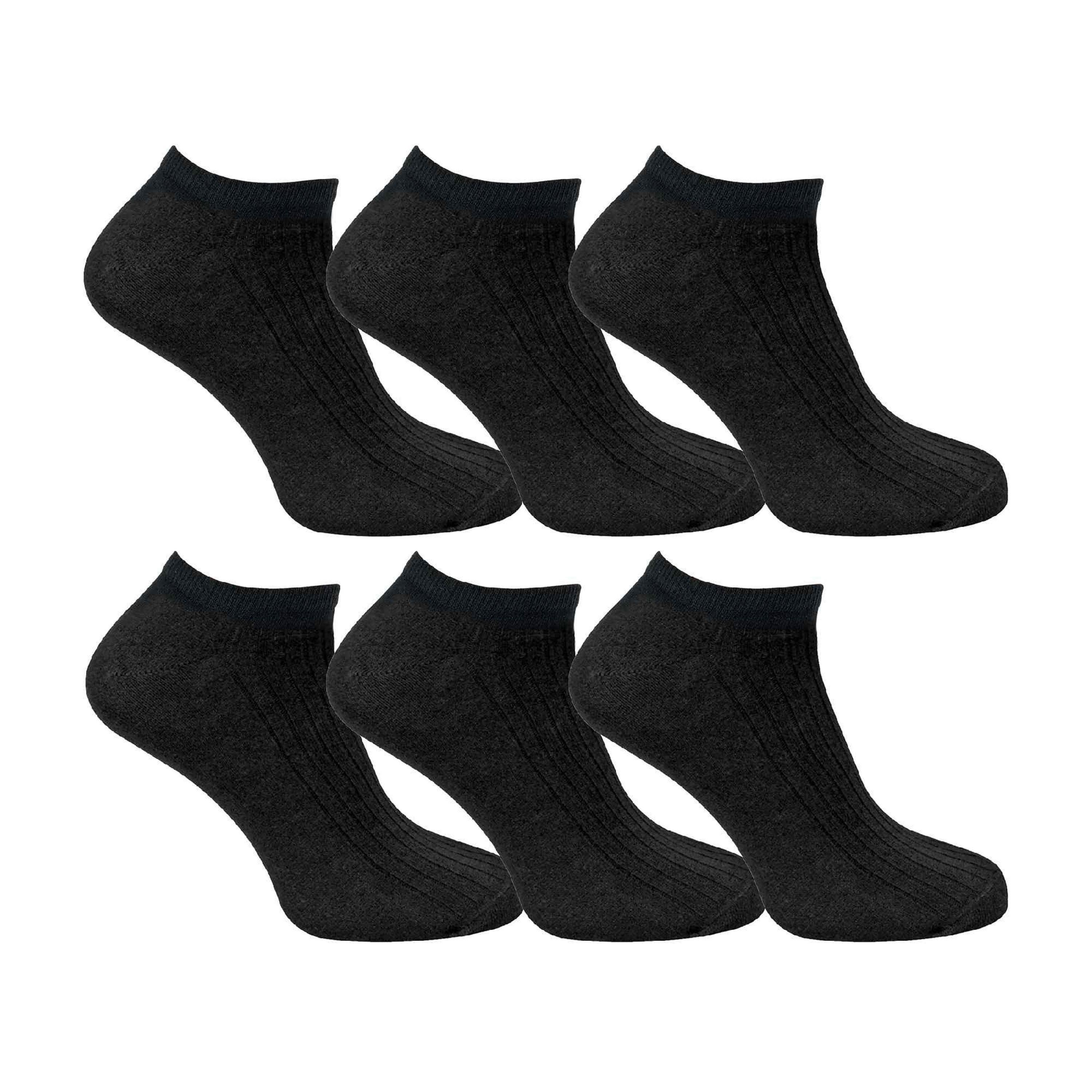 6 Pack Kids 100% Cotton Low Cut Ankle Socks , view 1 of 2