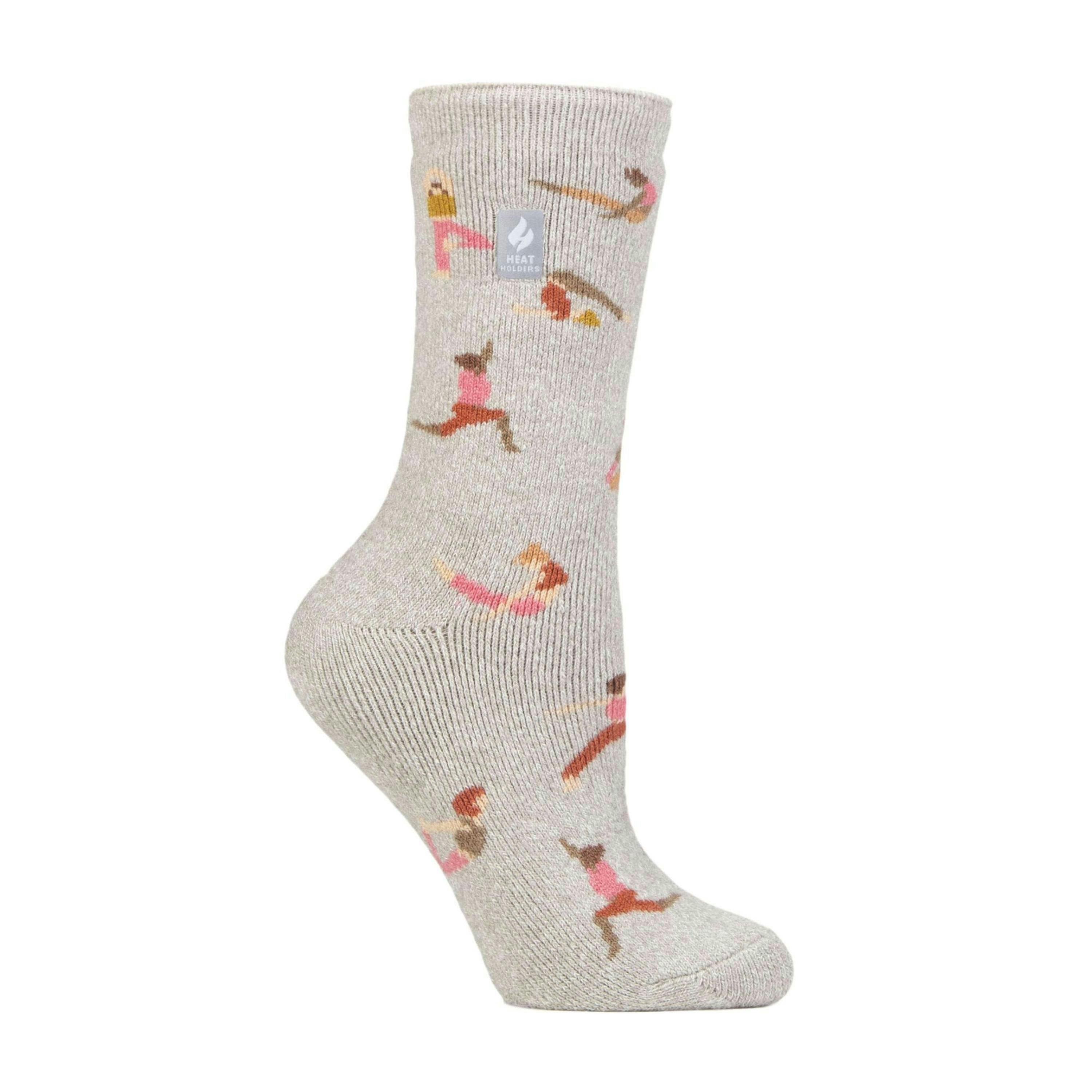 Women's Novelty Fleece-Lined Thermal Hobby Socks for Winter , view 1 of 5