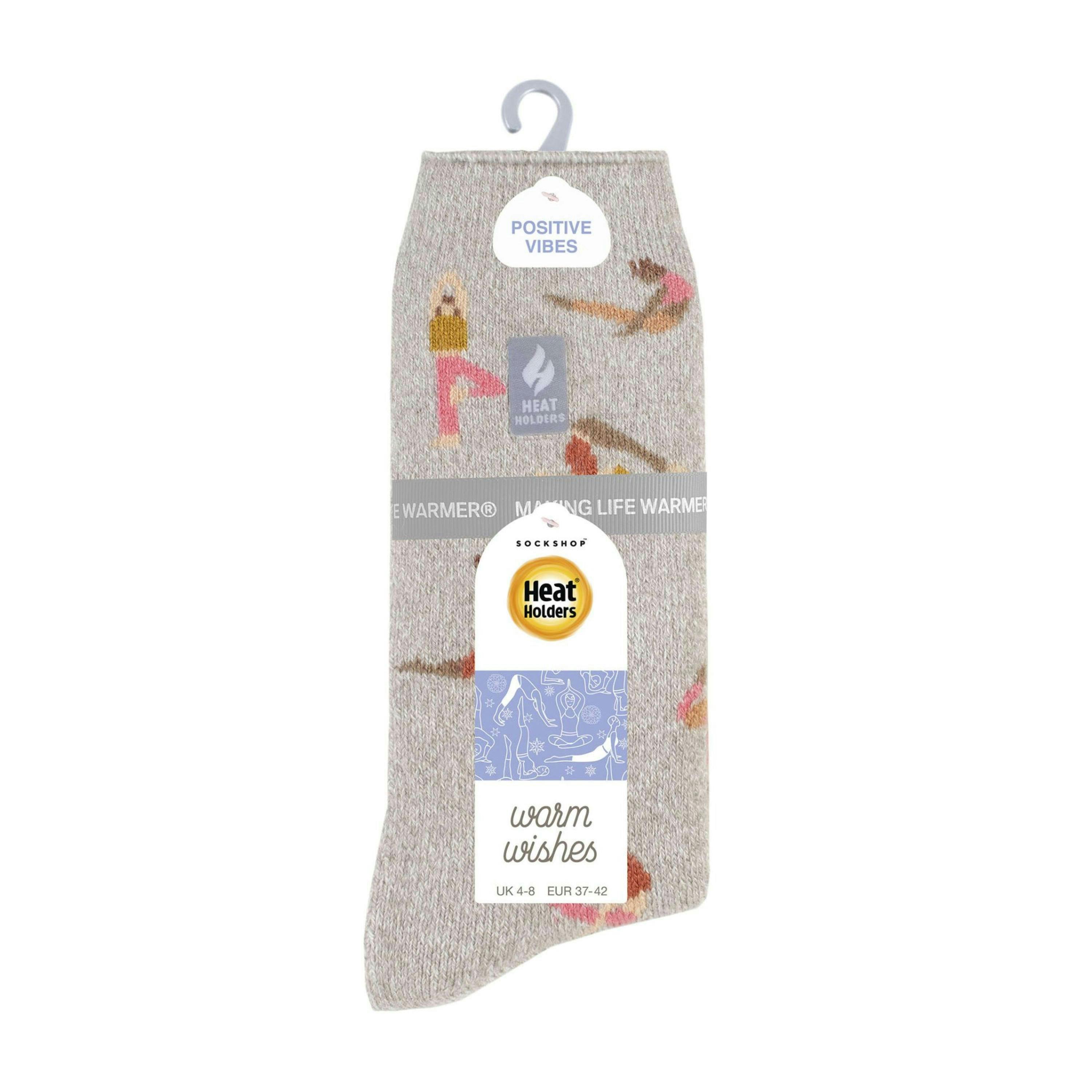 Women's Novelty Fleece-Lined Thermal Hobby Socks for Winter , view 2 of 5