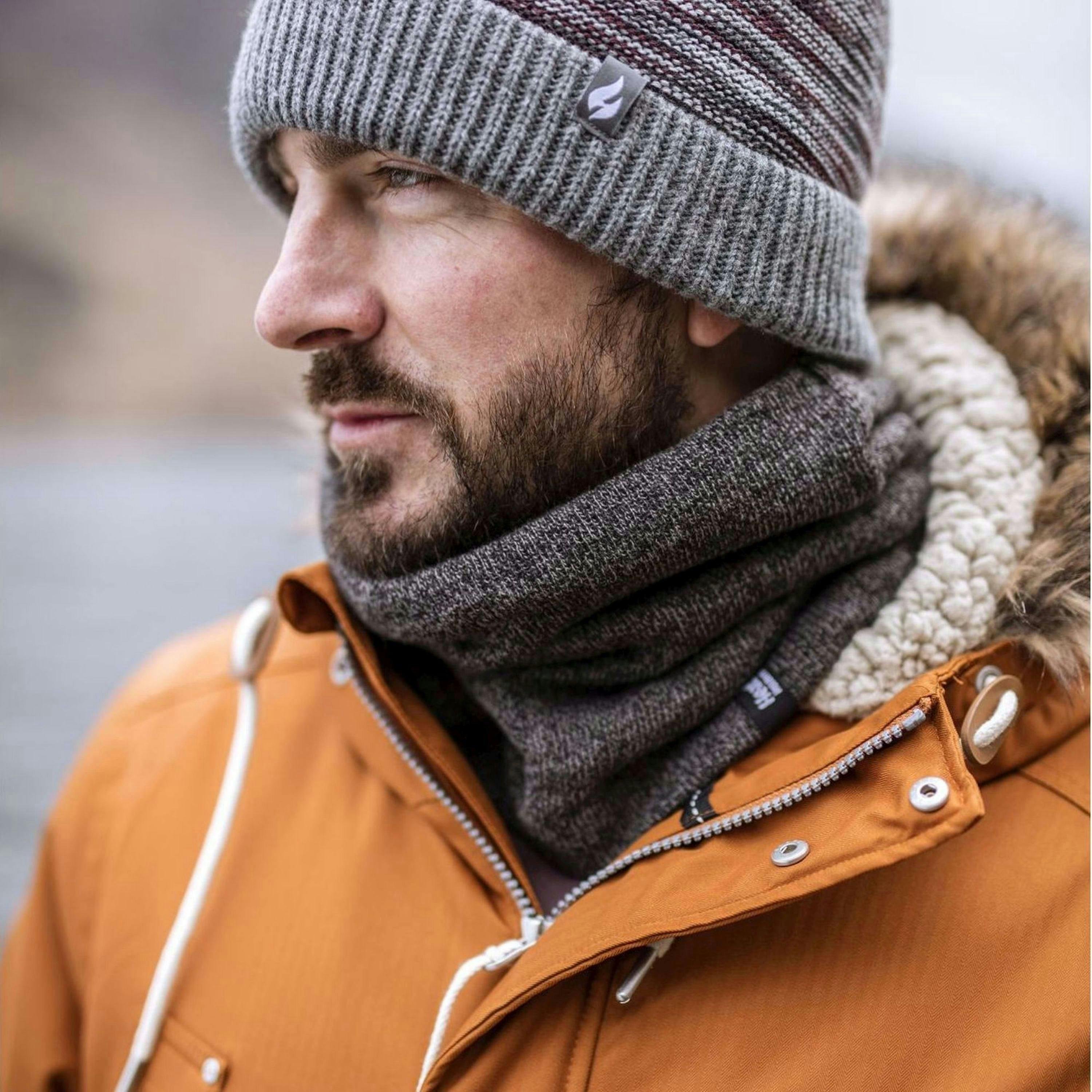 2 Pack Mens Thermal Winter Neck Warmer , view 3 of 5