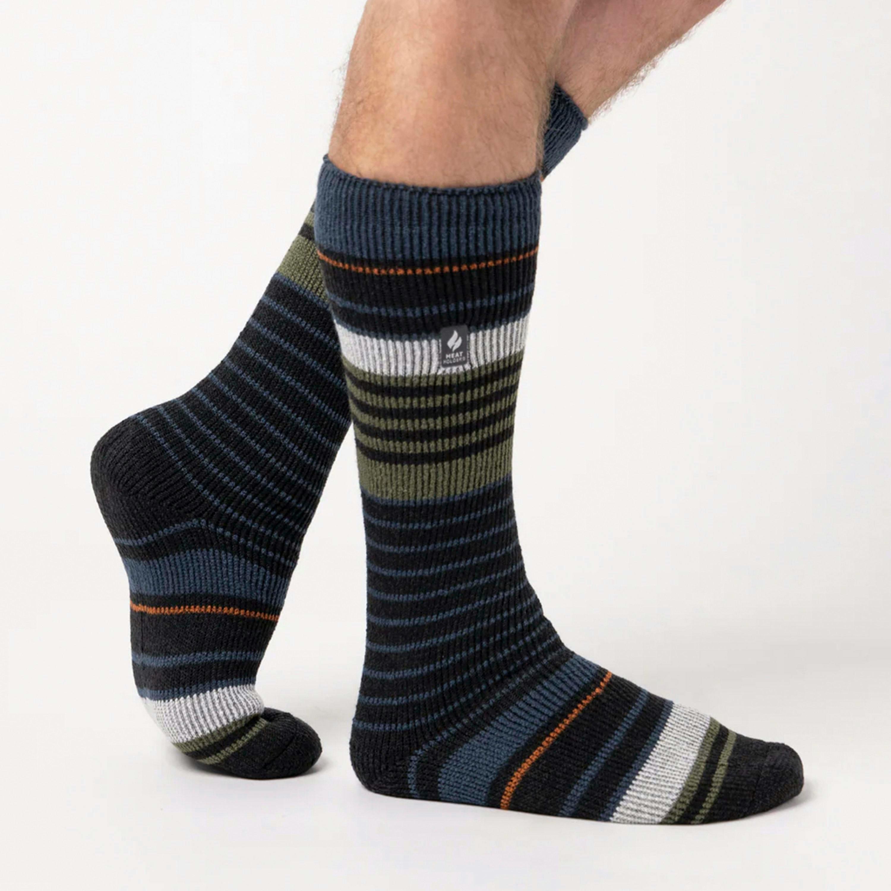 Mens Thermal Ski Patterned Socks , view 3 of 3