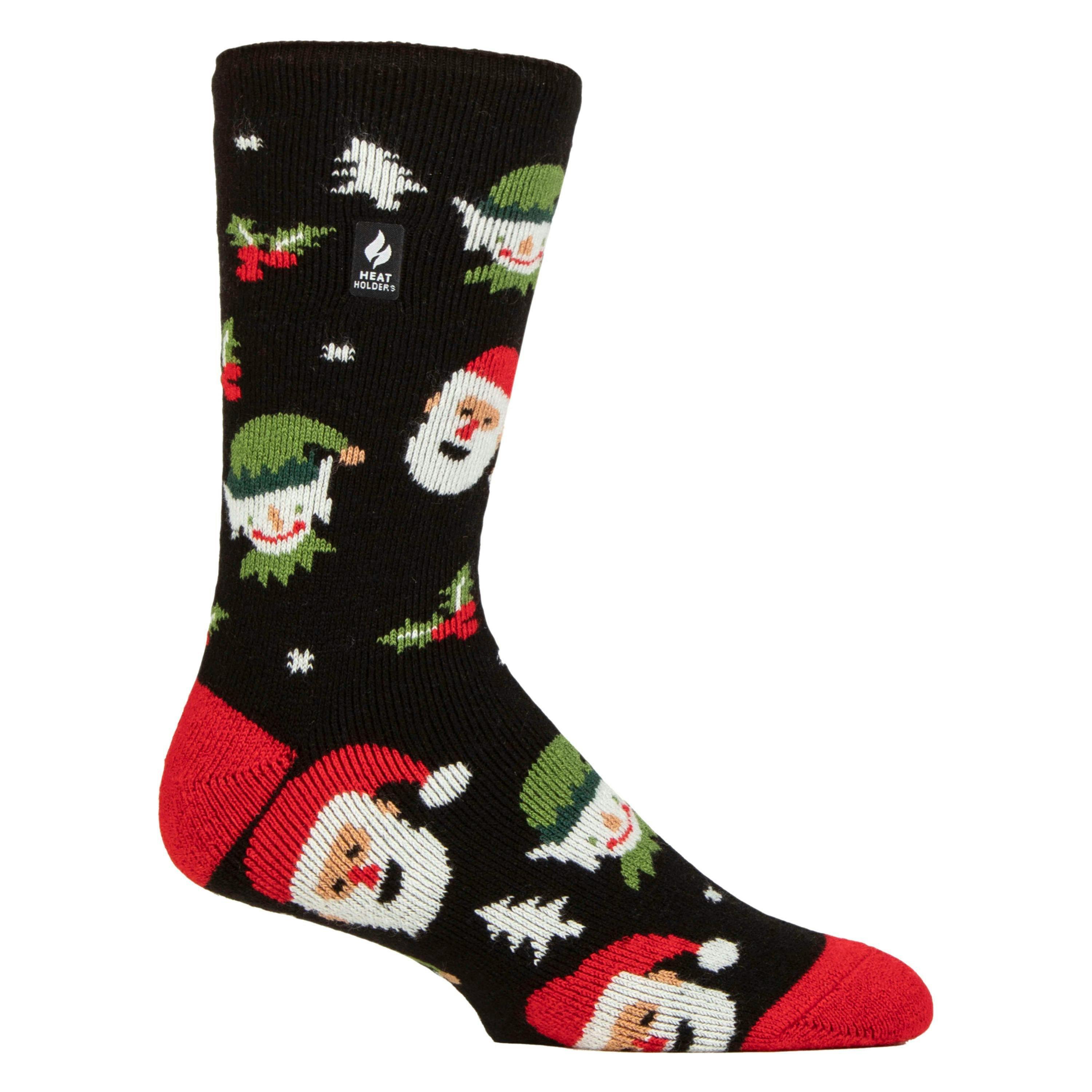 Mens Thermal Lite Christmas Novelty Socks for Winter , view 1 of 5