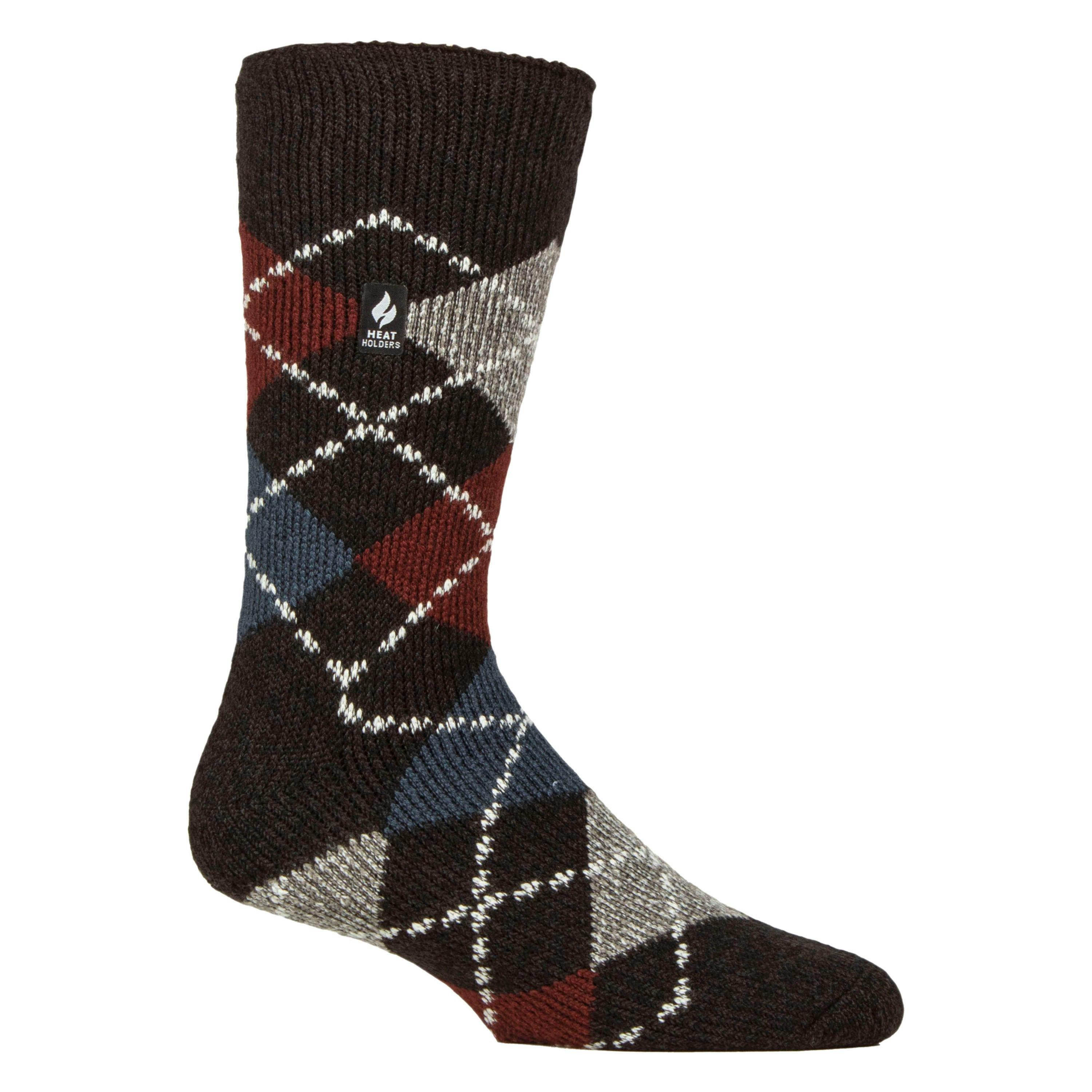 Mens Jacquard Thermal Socks for Winter , view 1 of 3