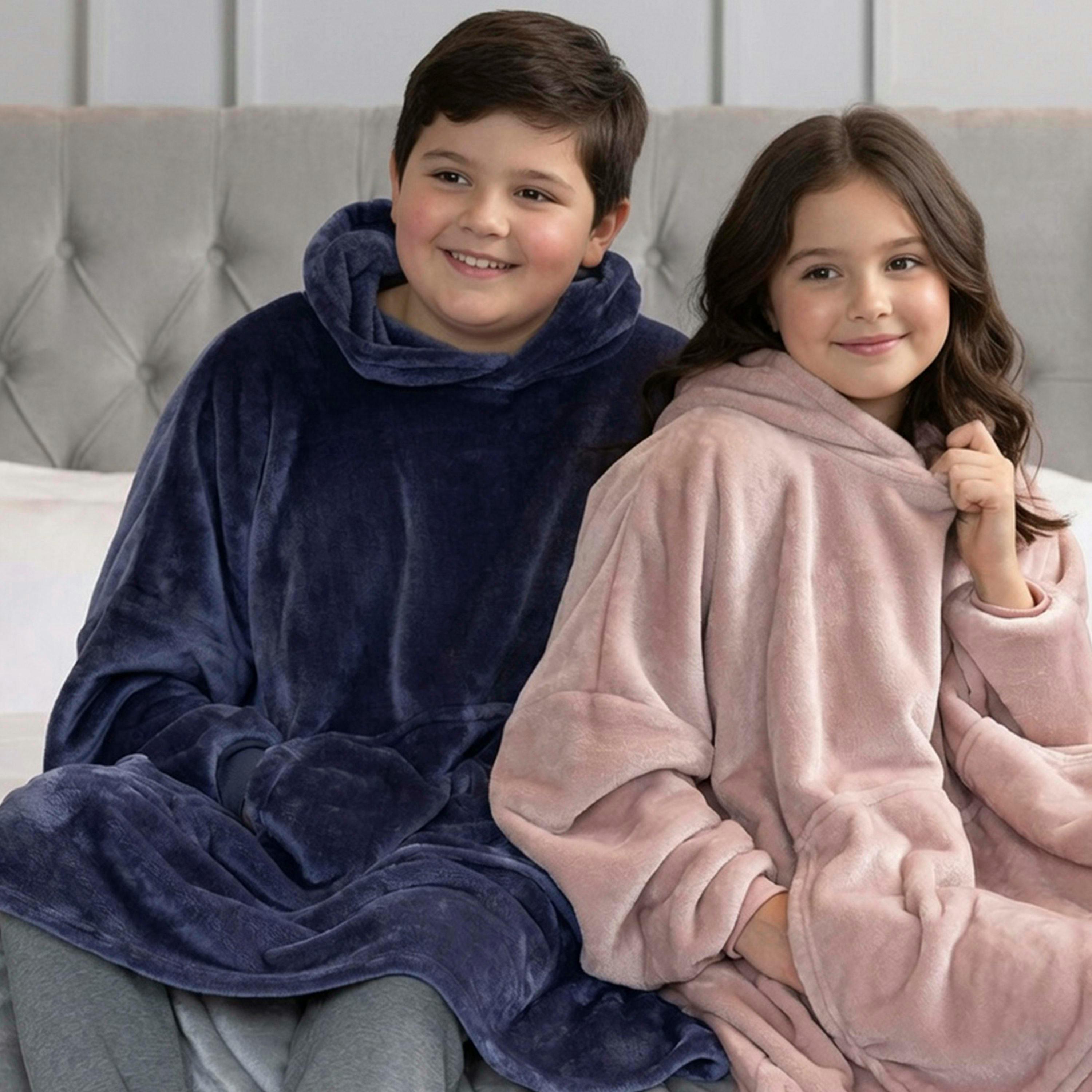 Kids Warm Soft Mega Hoodie for Winter , view 5 of 5