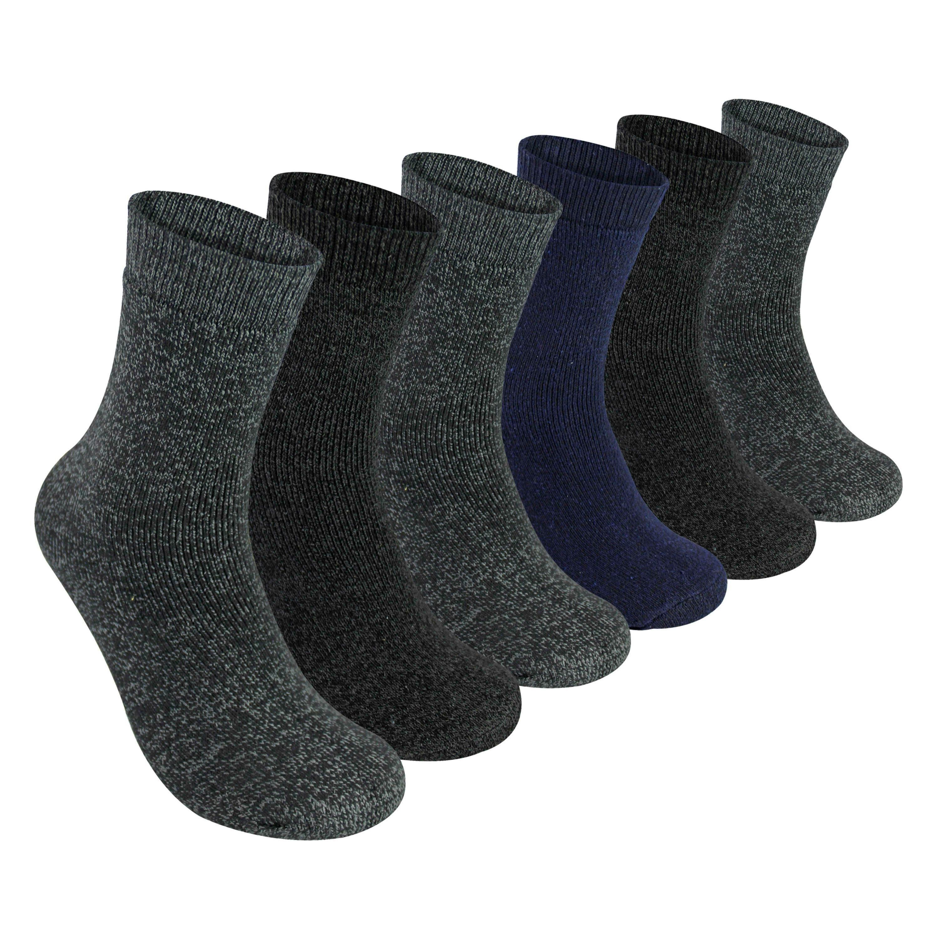 6 Pack Boys Value Boot Socks | Outdoor Warm Hiking Socks , view 1 of 5