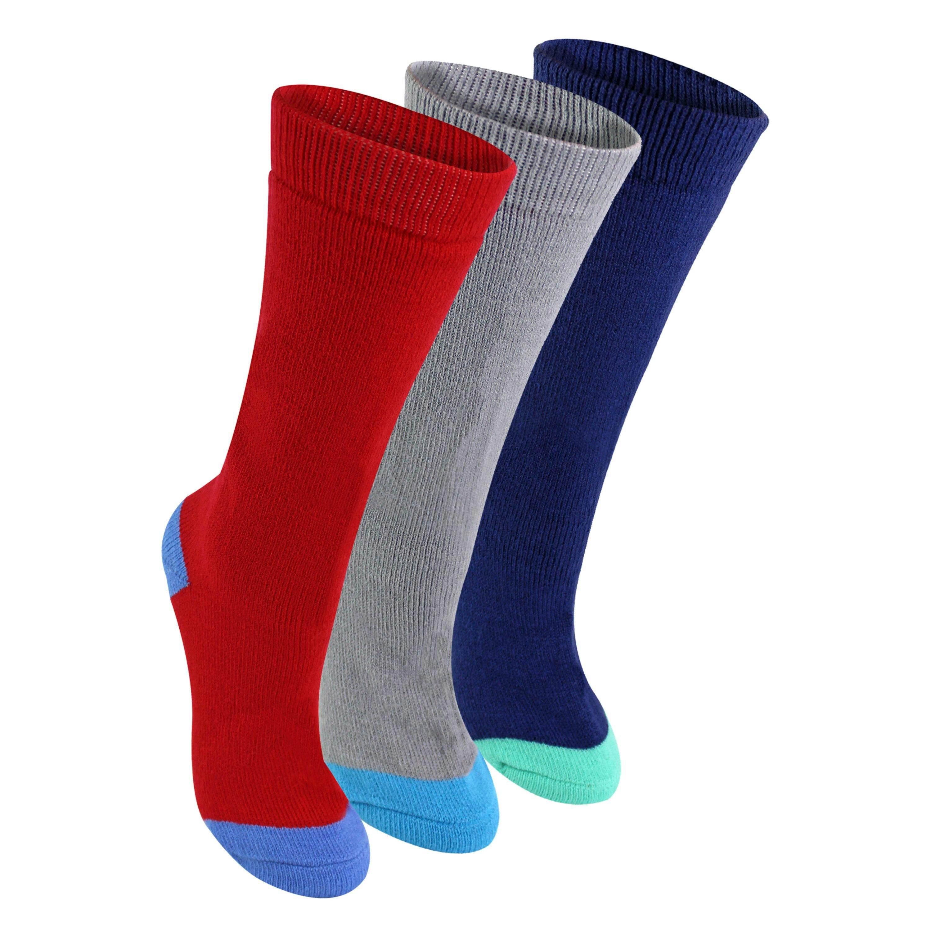 3 Pack Kids Wellington Boot Socks | Boys Welly Socks for Outdoor Walking , view 1 of 5