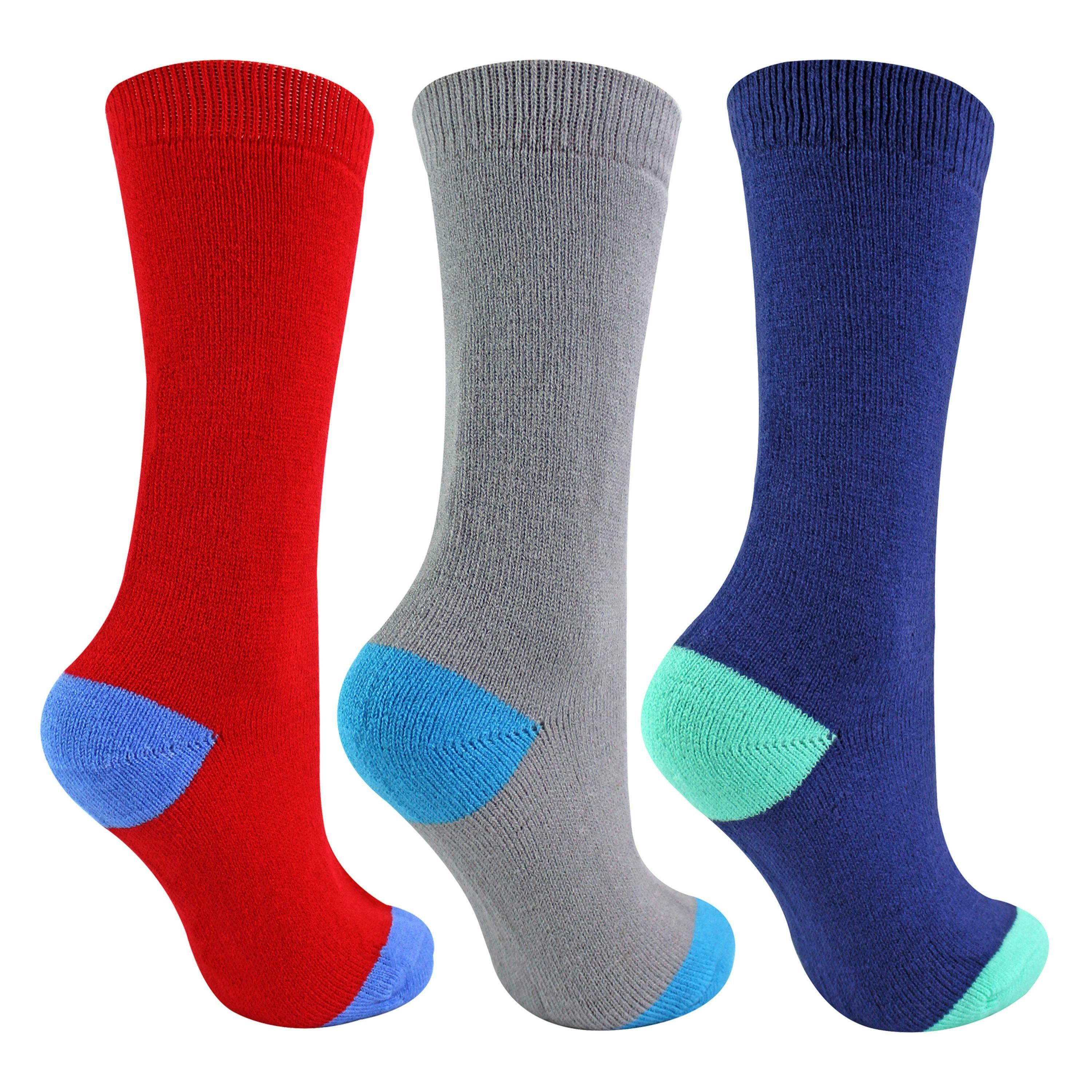 3 Pack Kids Wellington Boot Socks | Boys Welly Socks for Outdoor Walking , view 4 of 5