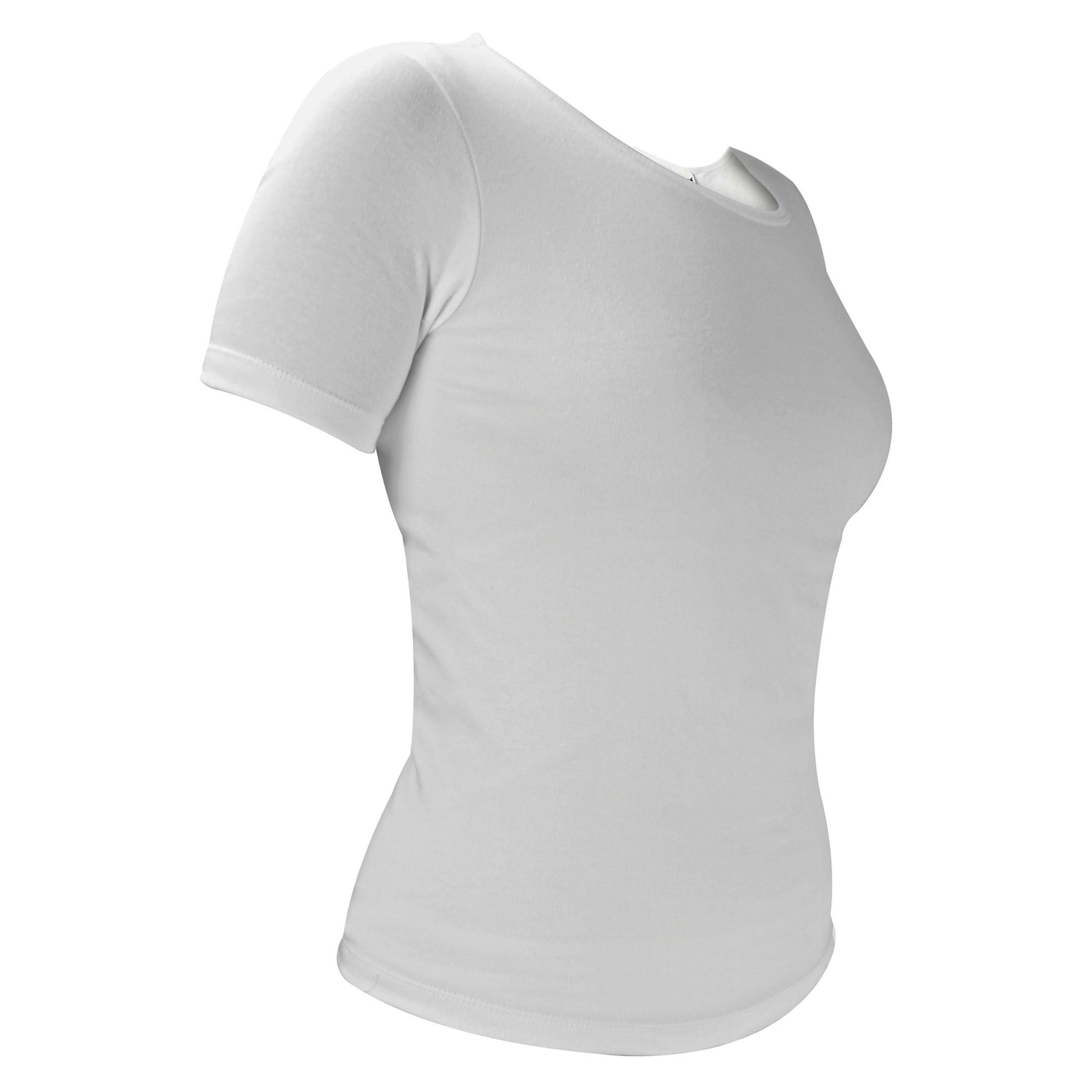 2 Pack Ladies Short Sleeve Thermal Top for Winter , view 3 of 5