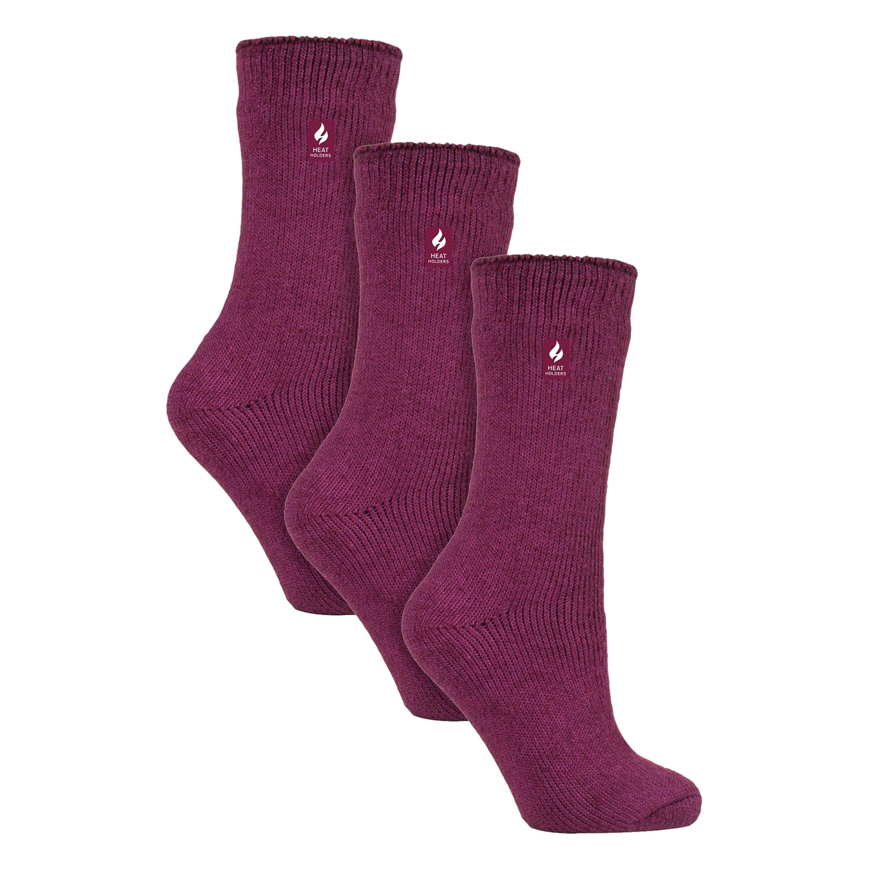 3 Pairs Ladies Original Thick Winter Thermal Socks , view 1 of 5