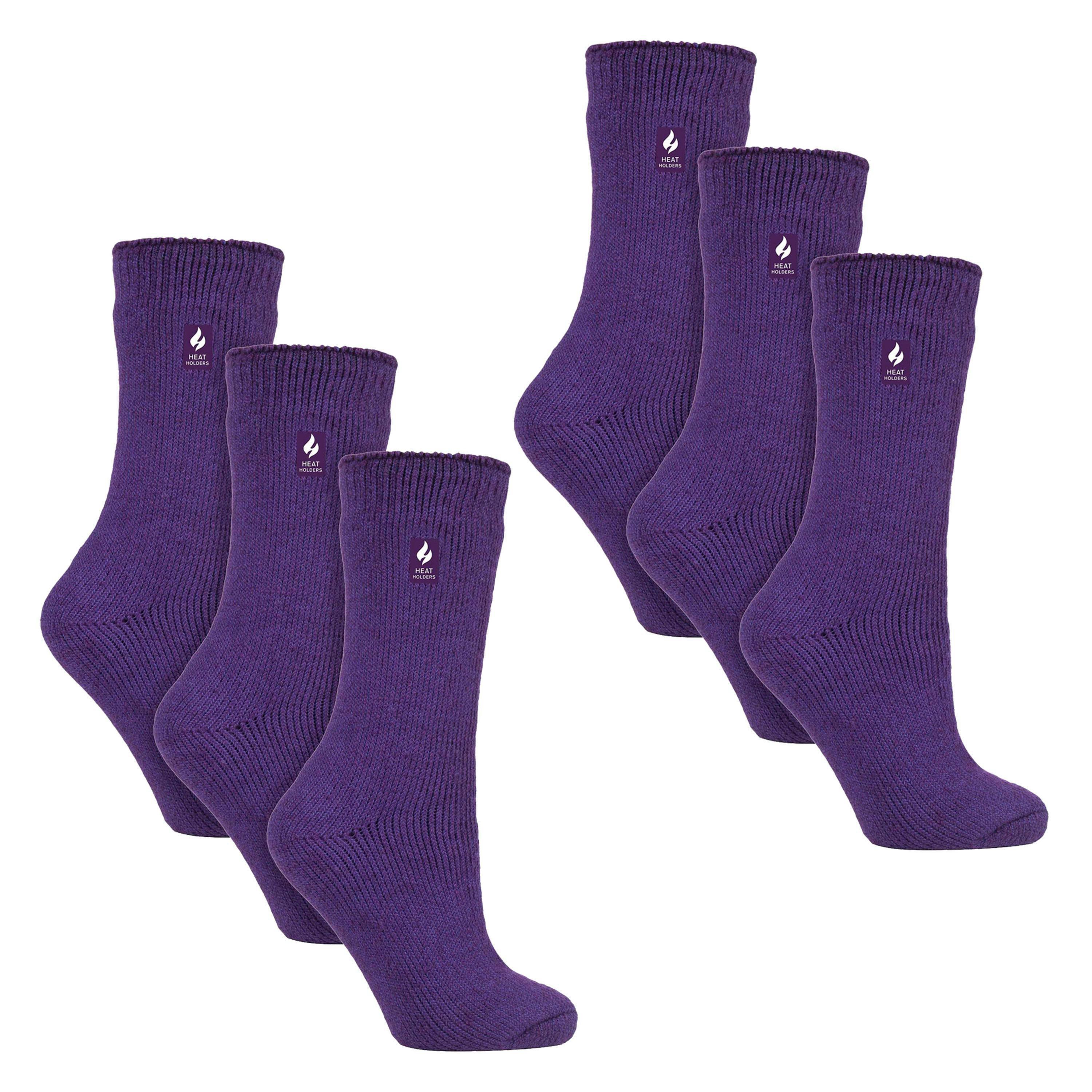 6 Pairs Ladies Original Thick Winter Thermal Socks , view 1 of 5