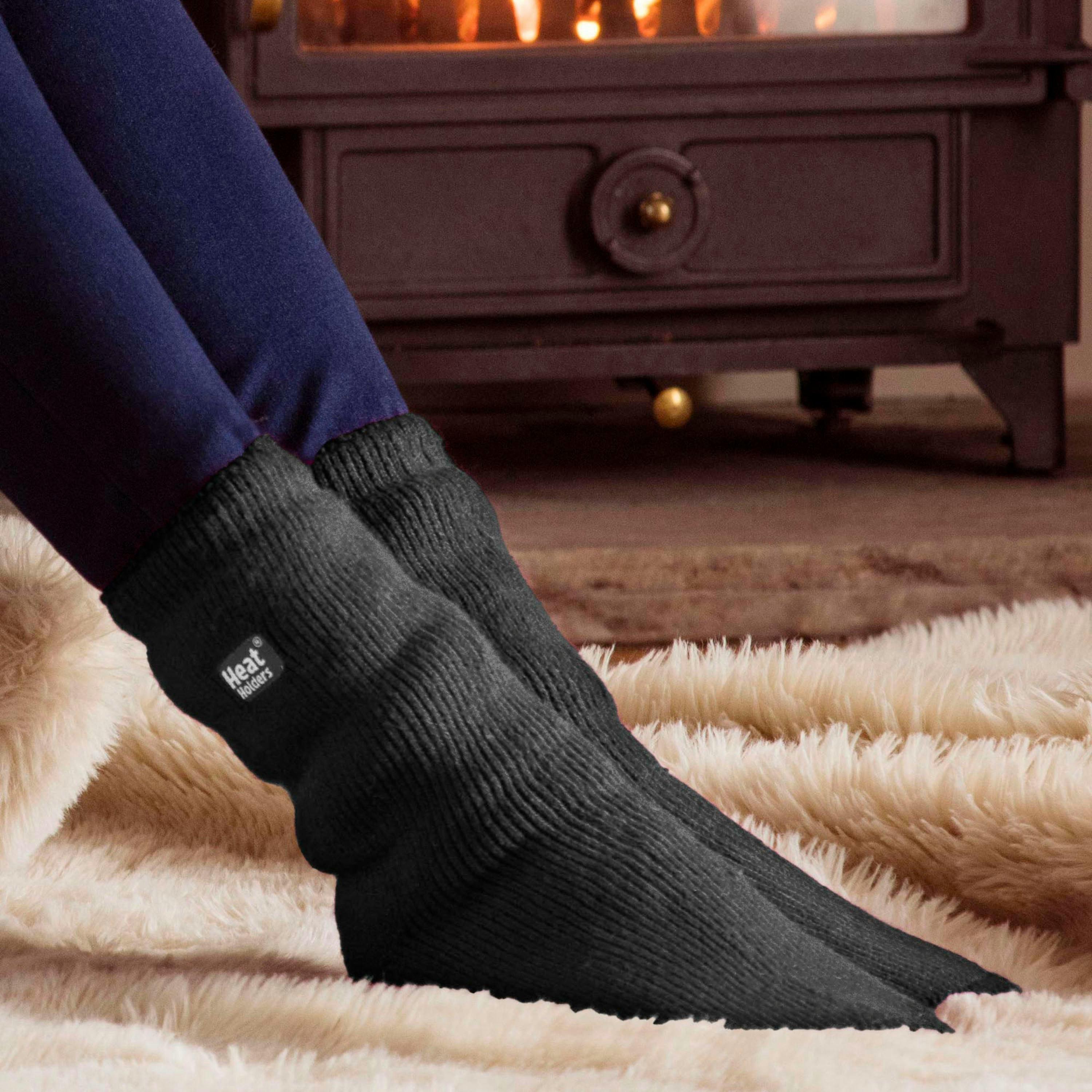 6 Pairs Ladies Original Thick Winter Thermal Socks , view 3 of 5