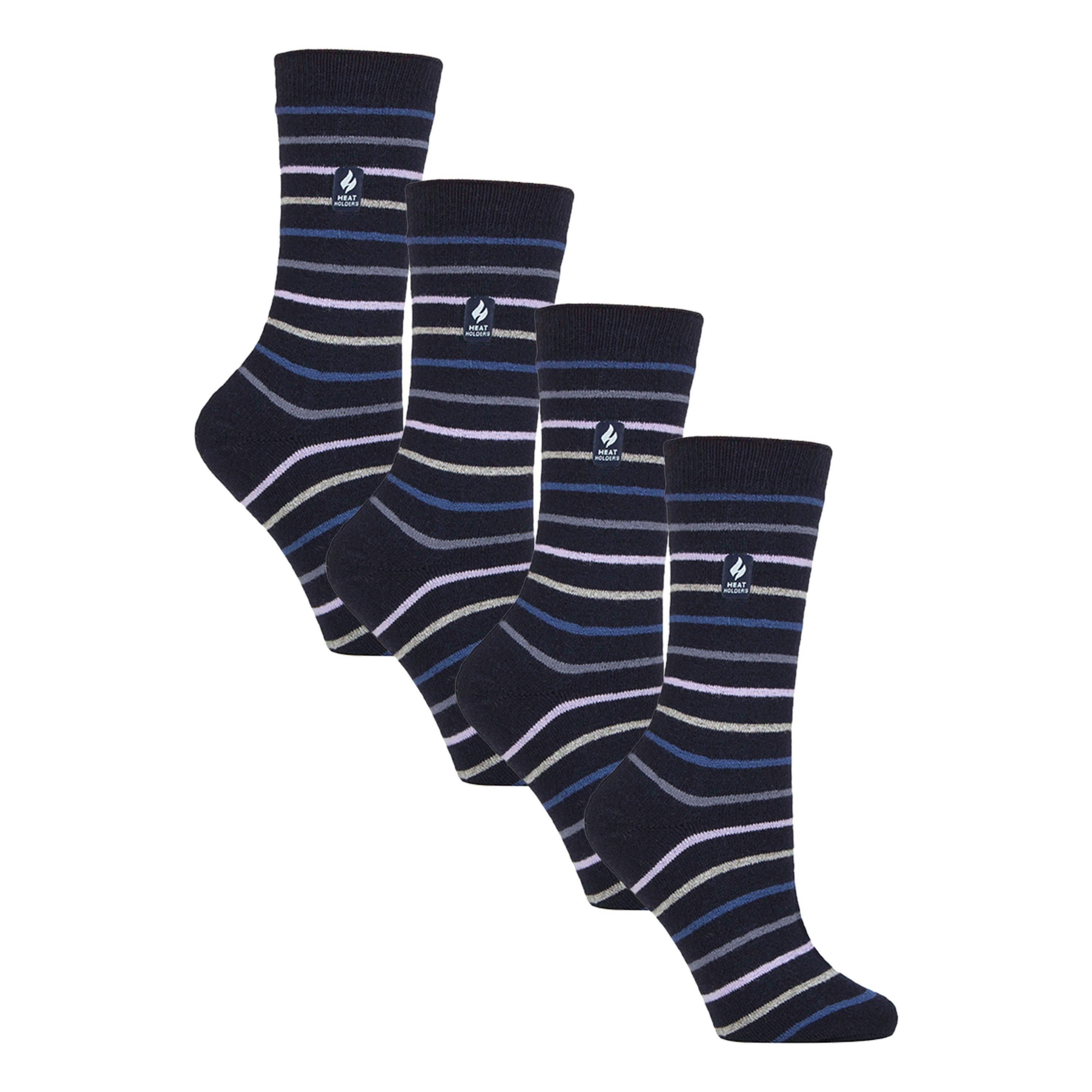 4 Pairs Ladies UltraLite Lightweight Thermal Socks , view 1 of 5