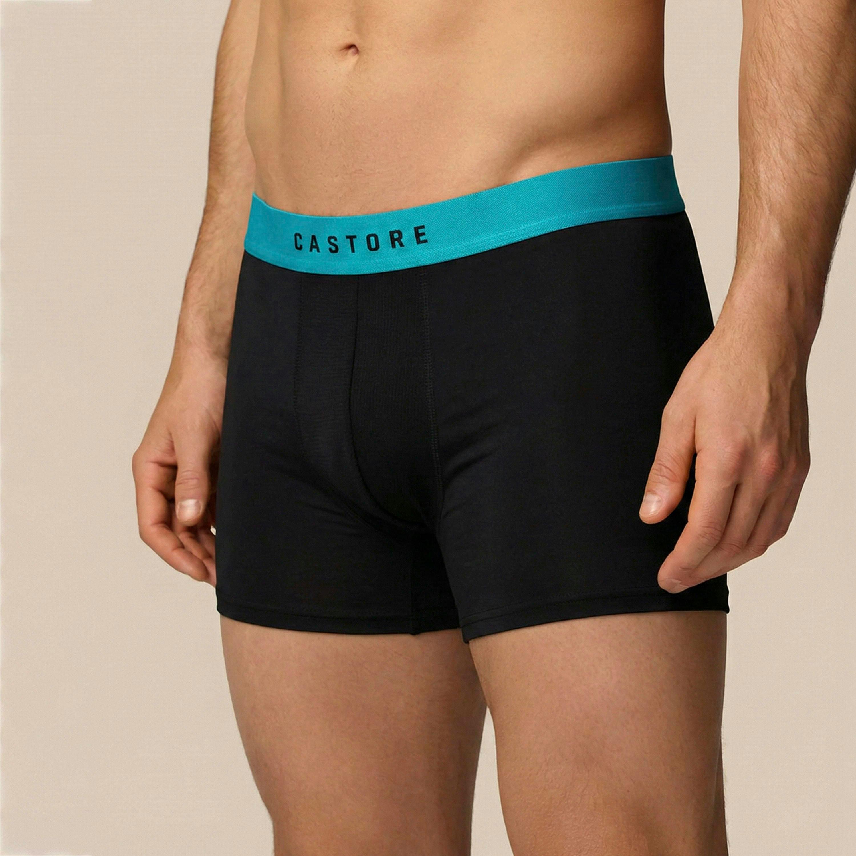 3 Pack Mens Sports Boxer Shorts Supportive Comfortable Underwear , view 4 of 5