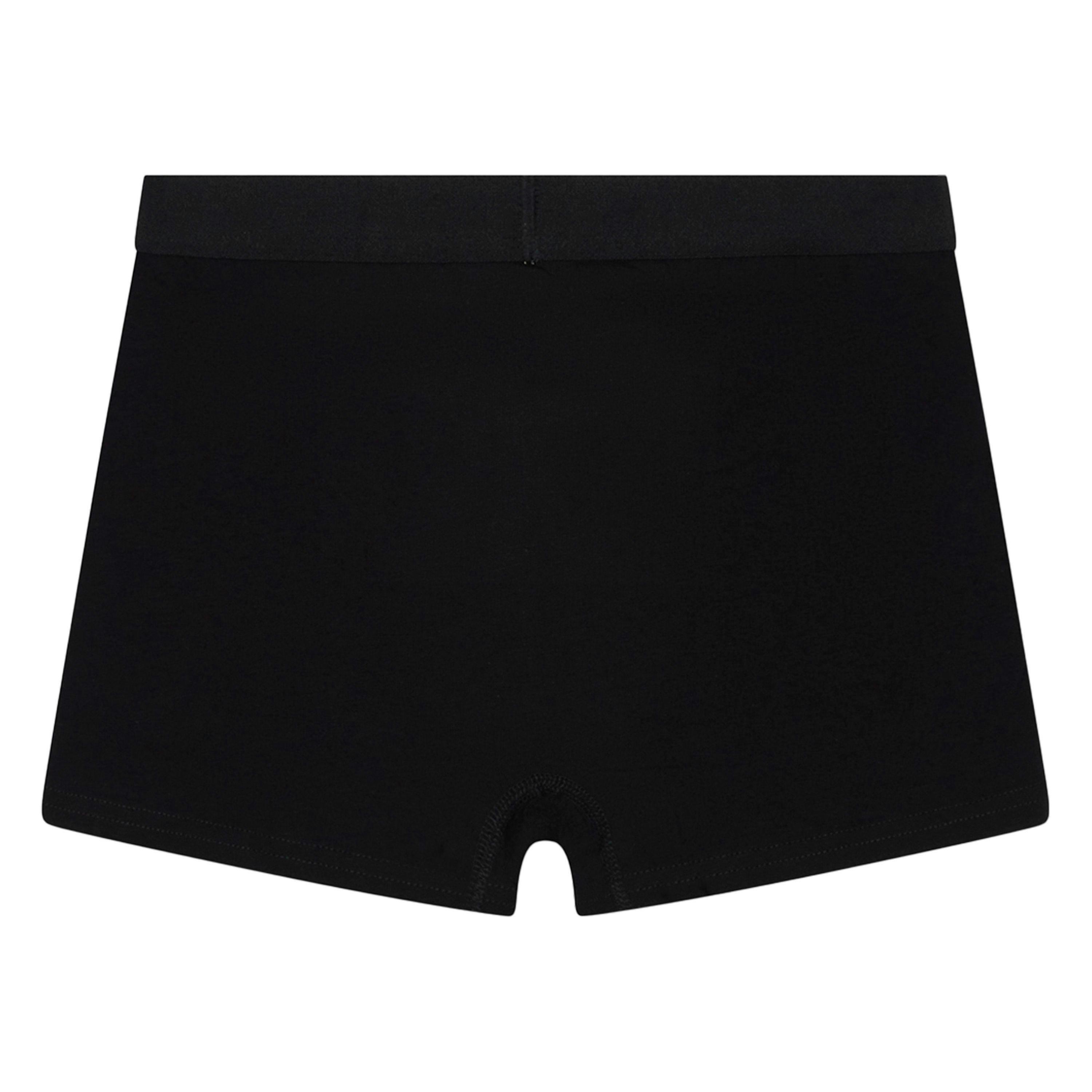 3 Pack Boys Boxers Black Soft Breathable Underwear , view 4 of 4