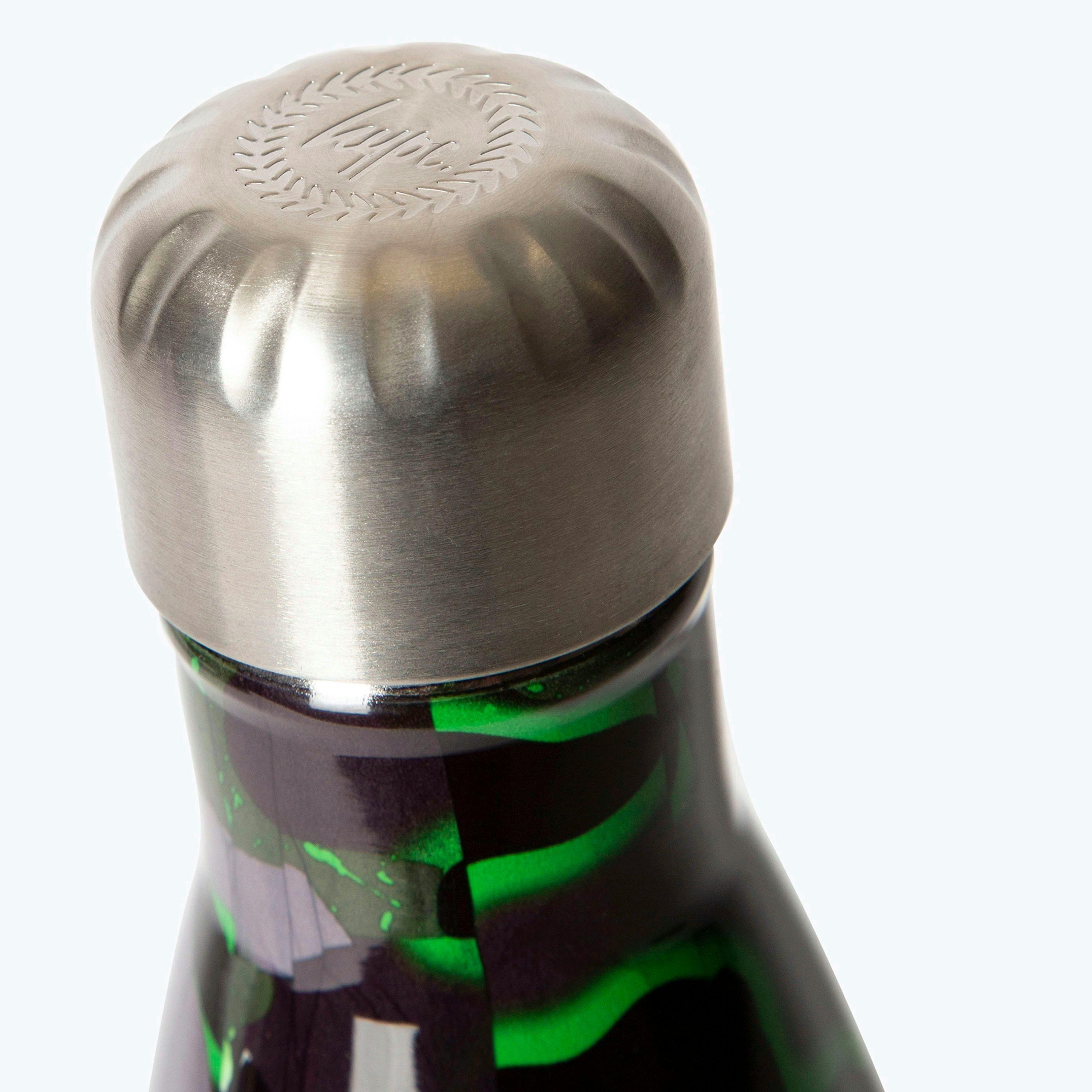 500ml Thermal Water Bottle | Green Camo Stainless Steel Insulated Leak Proof , view 4 of 5