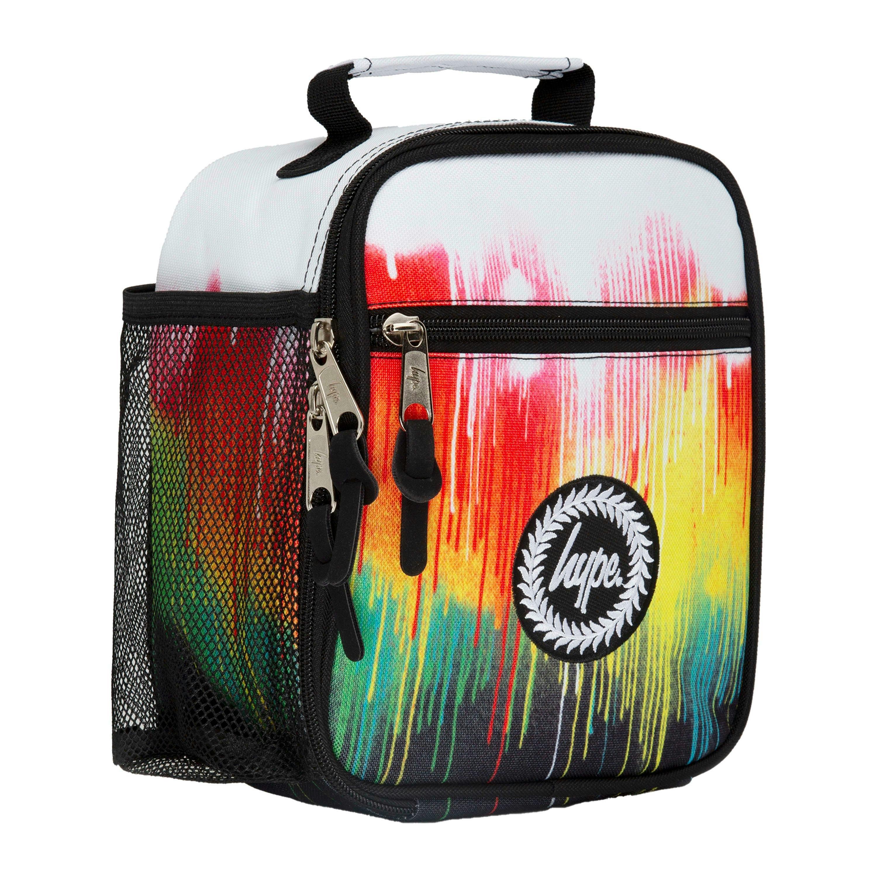 Kids Lunch Bag Multi Colour Drips | Thermal Insulated School Lunch Box 4.5L , view 1 of 5