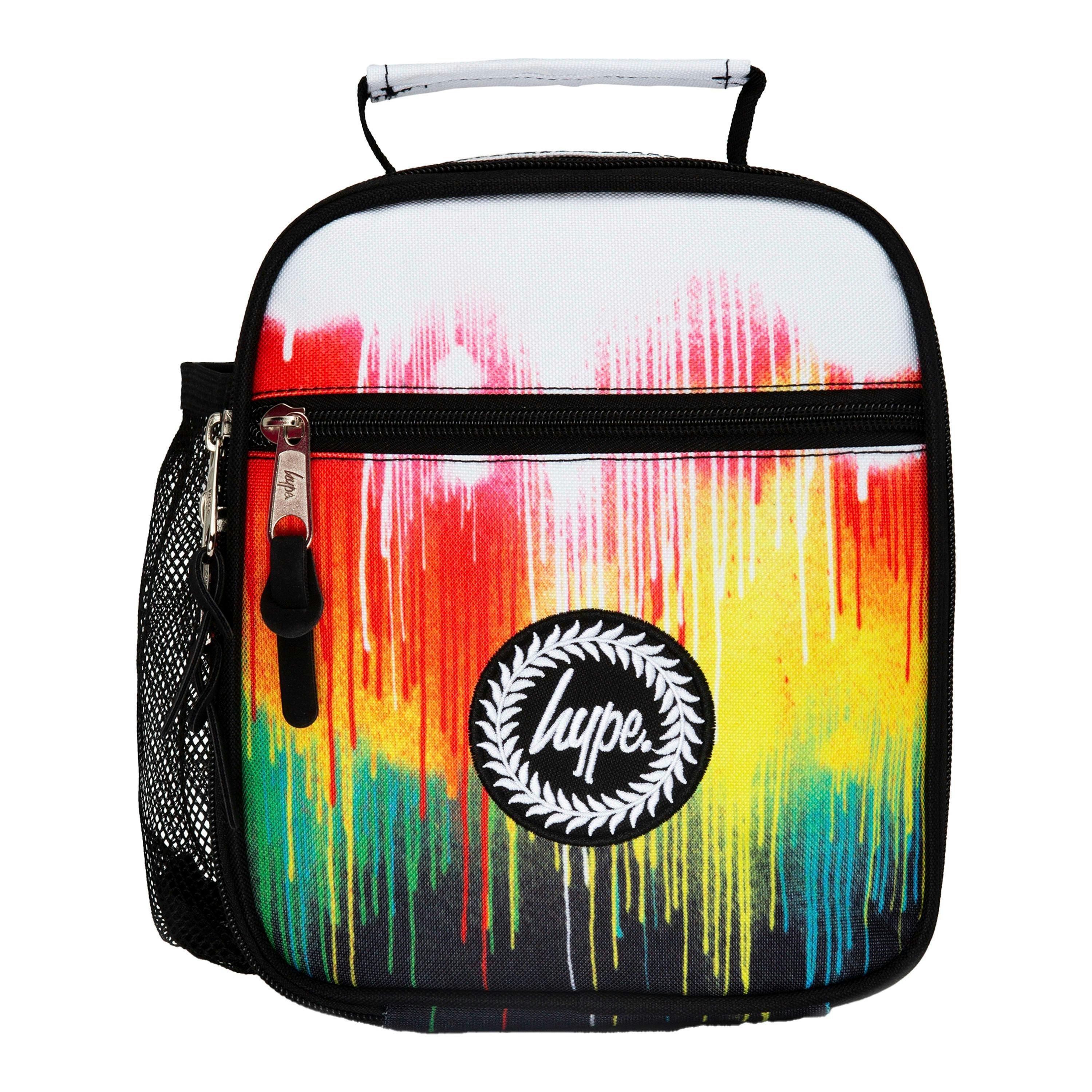 Kids Lunch Bag Multi Colour Drips | Thermal Insulated School Lunch Box 4.5L , view 2 of 5