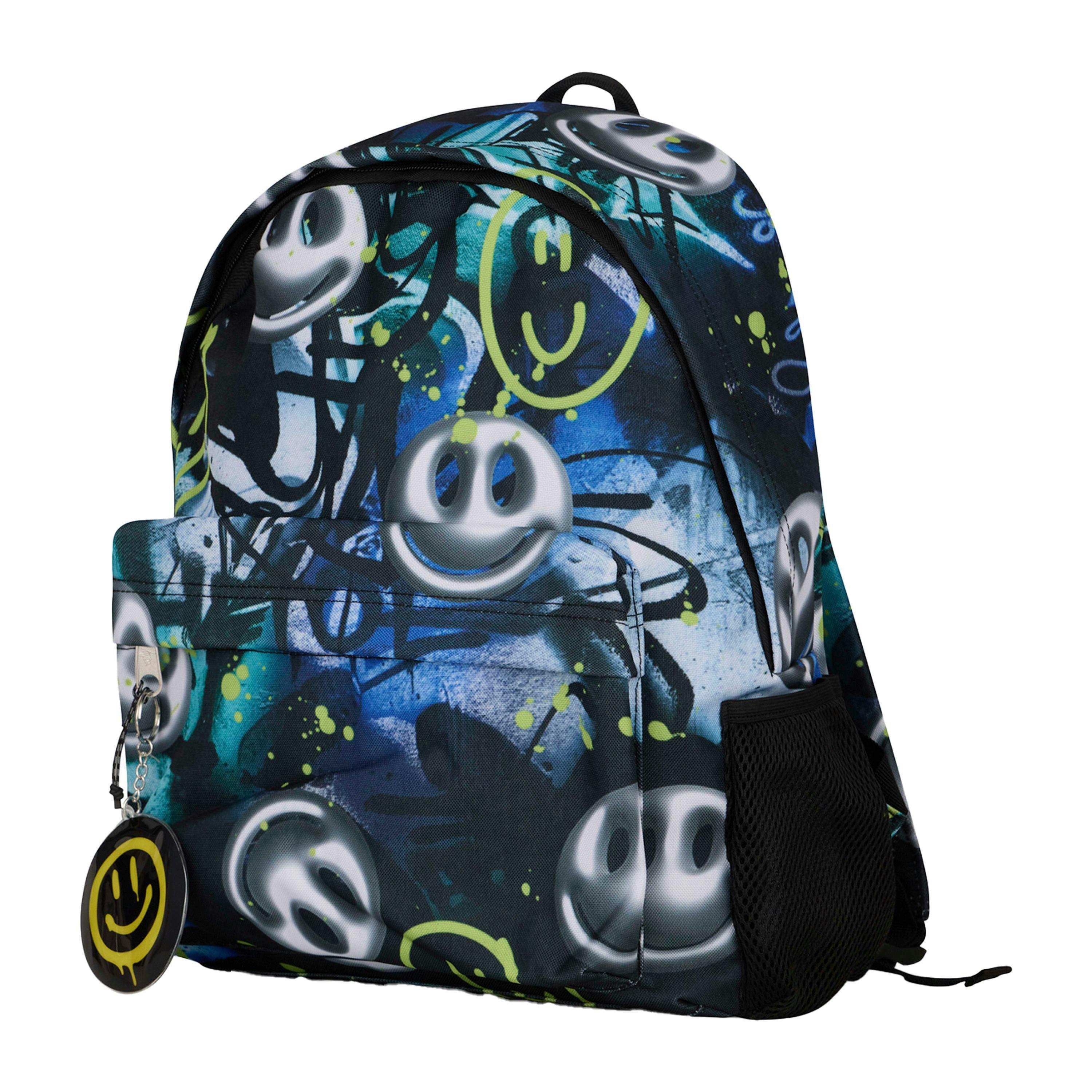 Kids Backpack Multi Visionary Graffiti Print | 18L School Bag with Laptop Sleeve , view 4 of 5