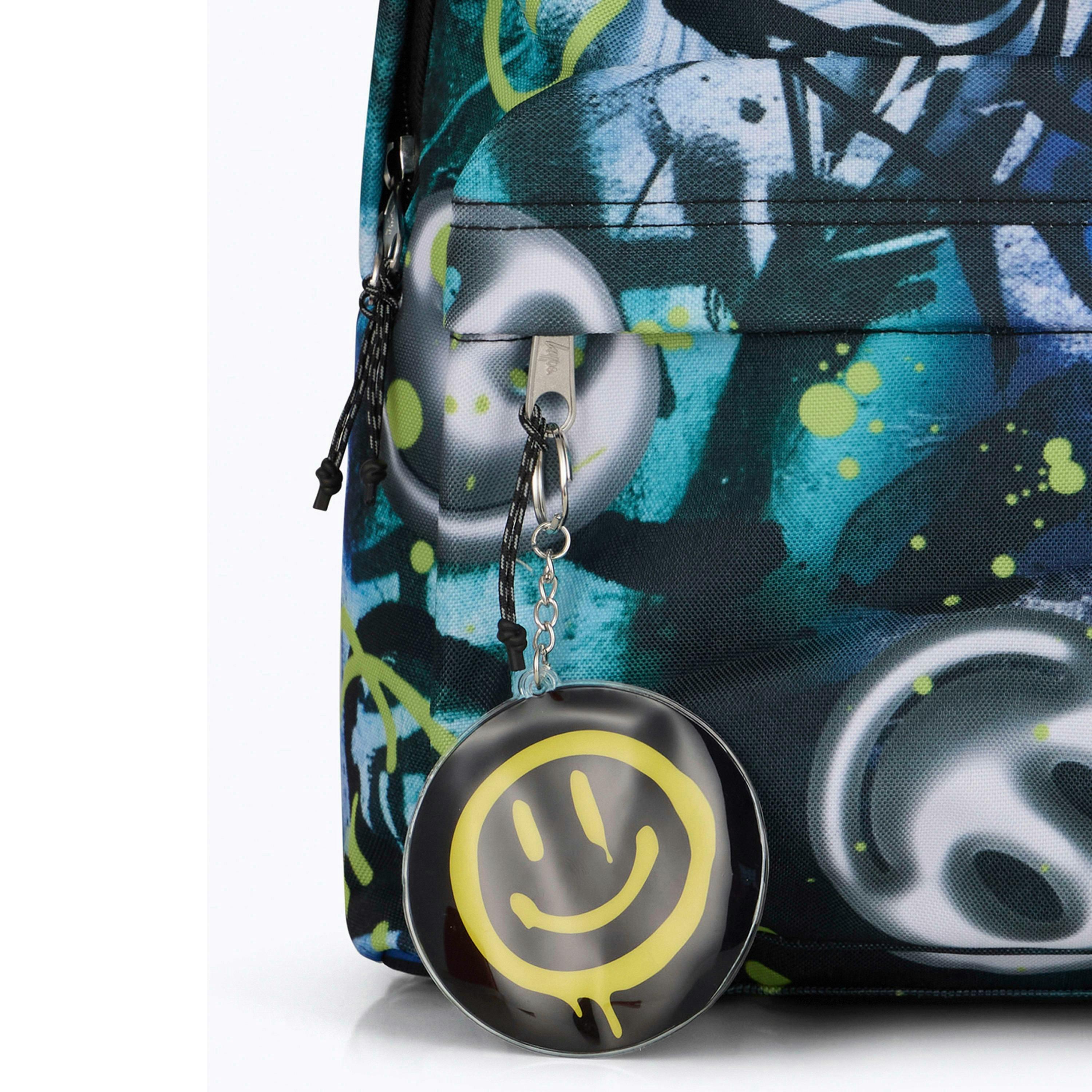 Kids Backpack Multi Visionary Graffiti Print | 18L School Bag with Laptop Sleeve , view 5 of 5