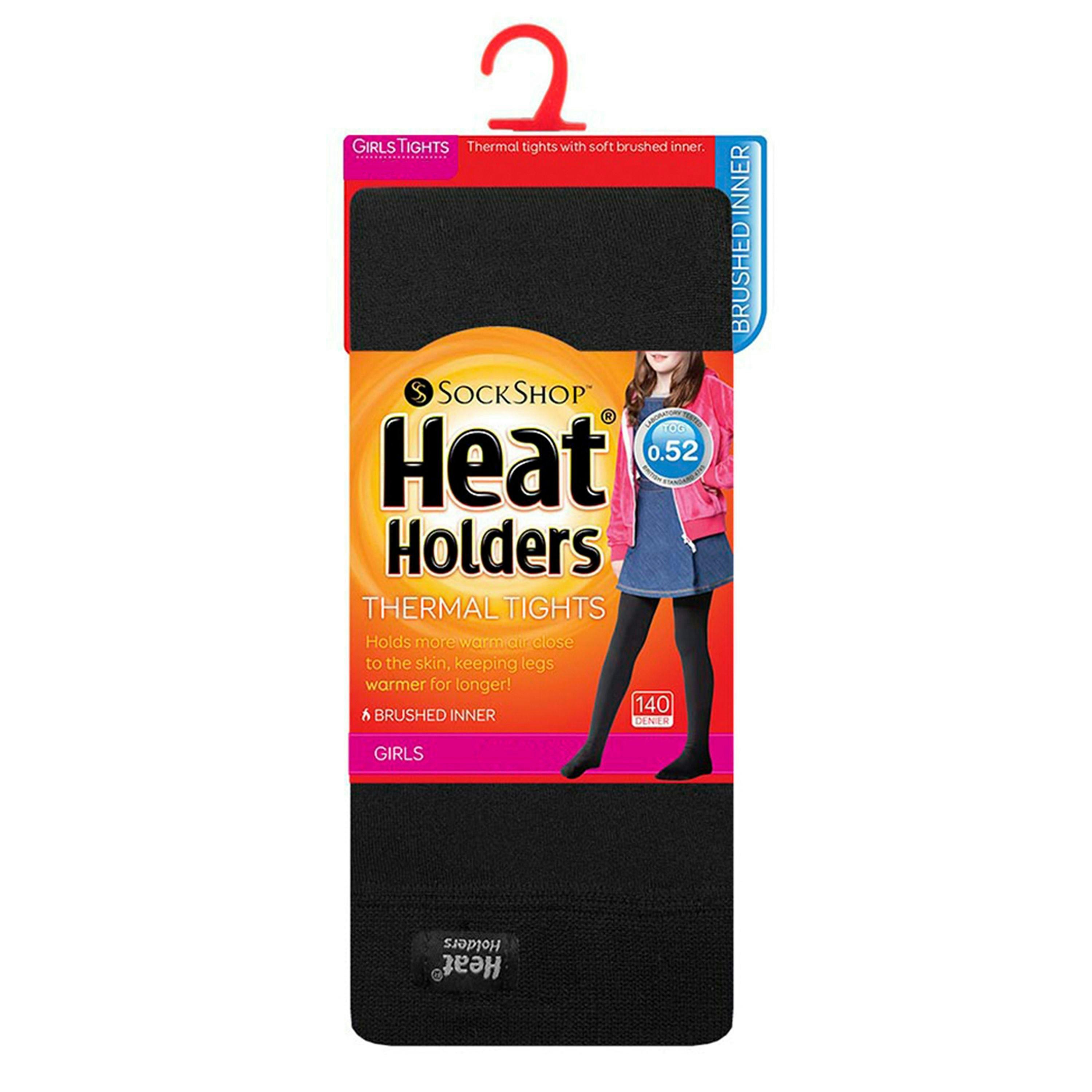 Girls Thermal Tights Warm Brushed Inner Winter Insulated Tights , view 2 of 5