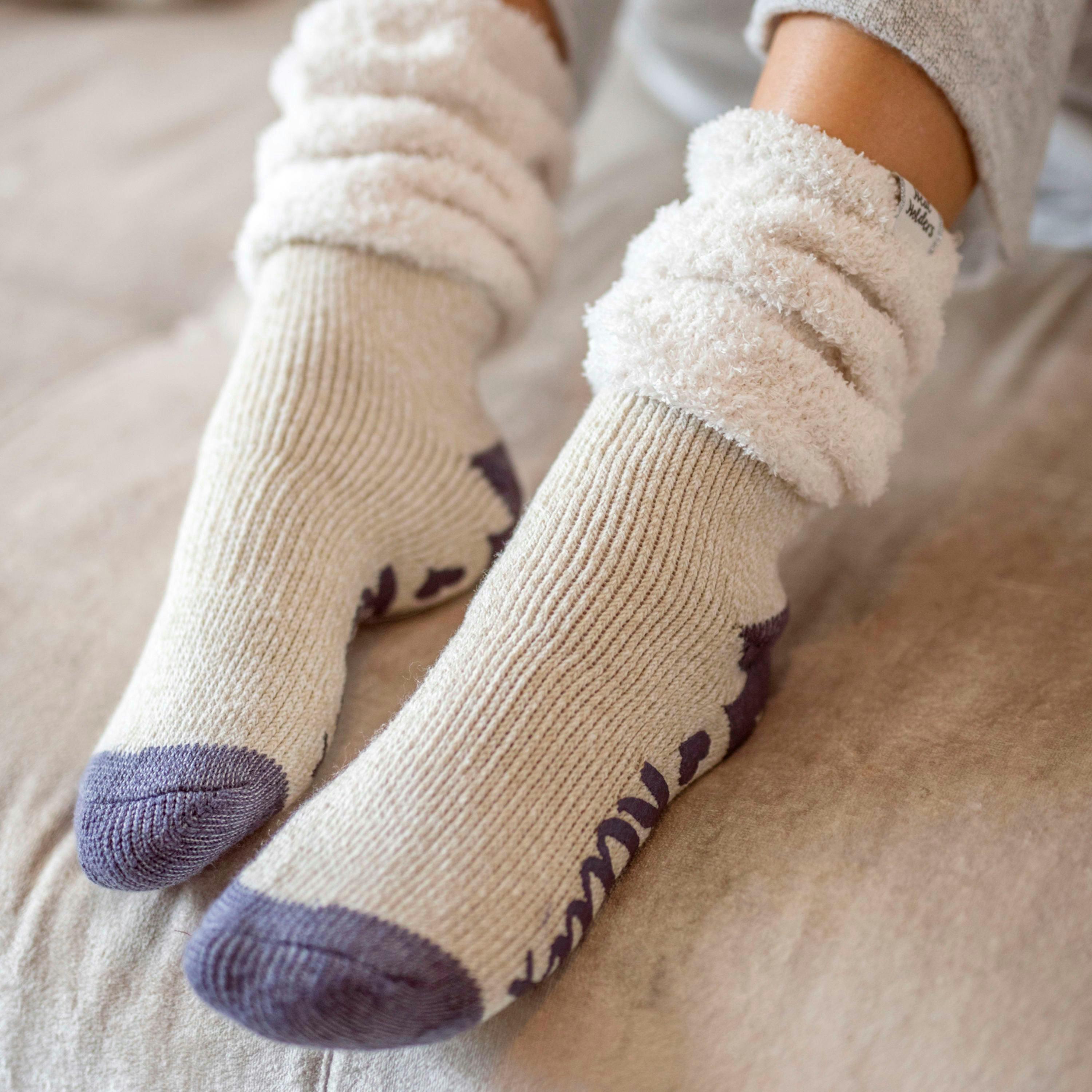2 Pack Ladies Slouch Socks Soft Cosy Warm Lounge Winter Socks , view 5 of 5