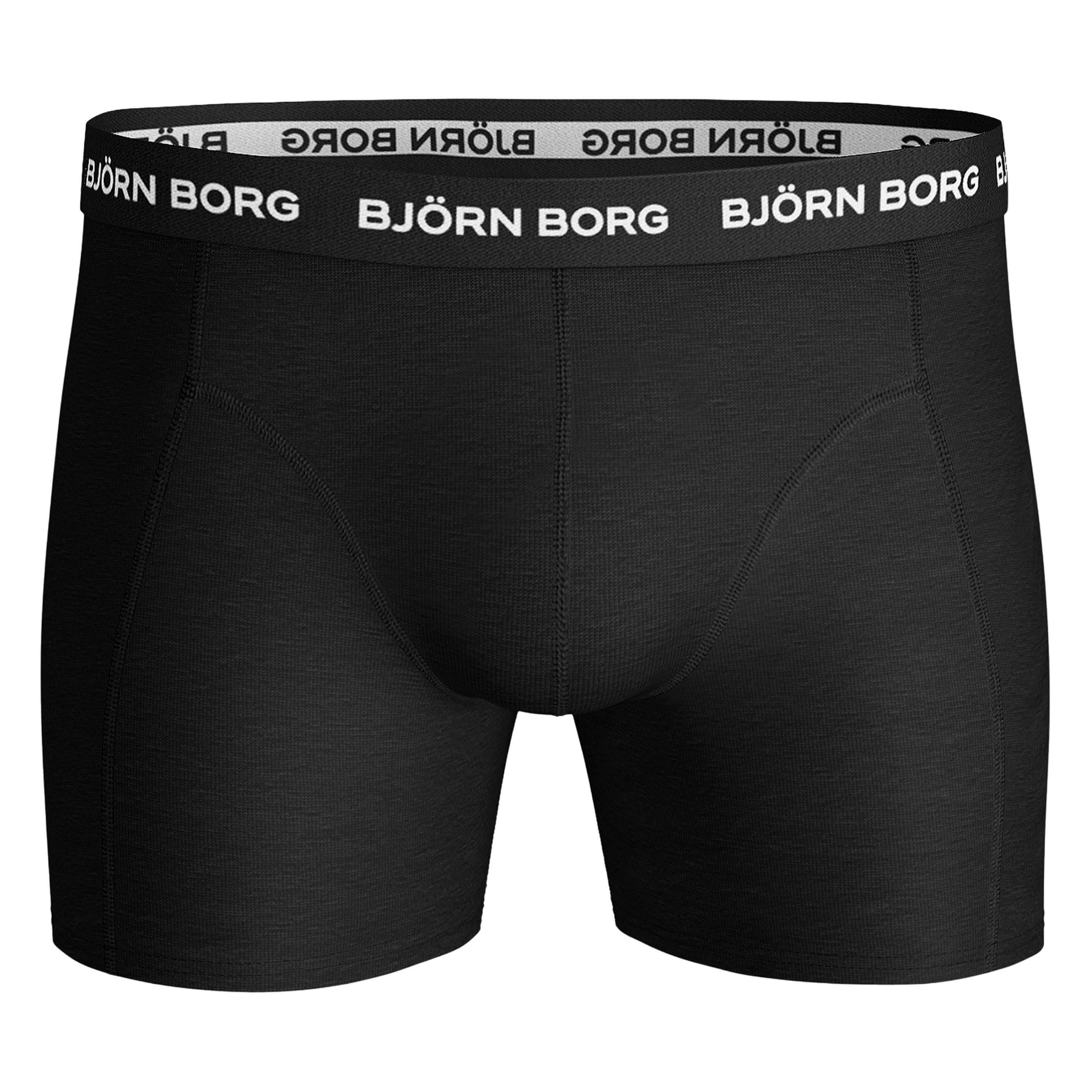 5 Pack Mens Cotton Stretch Boxers Soft Everyday Underwear Shorts , view 2 of 3
