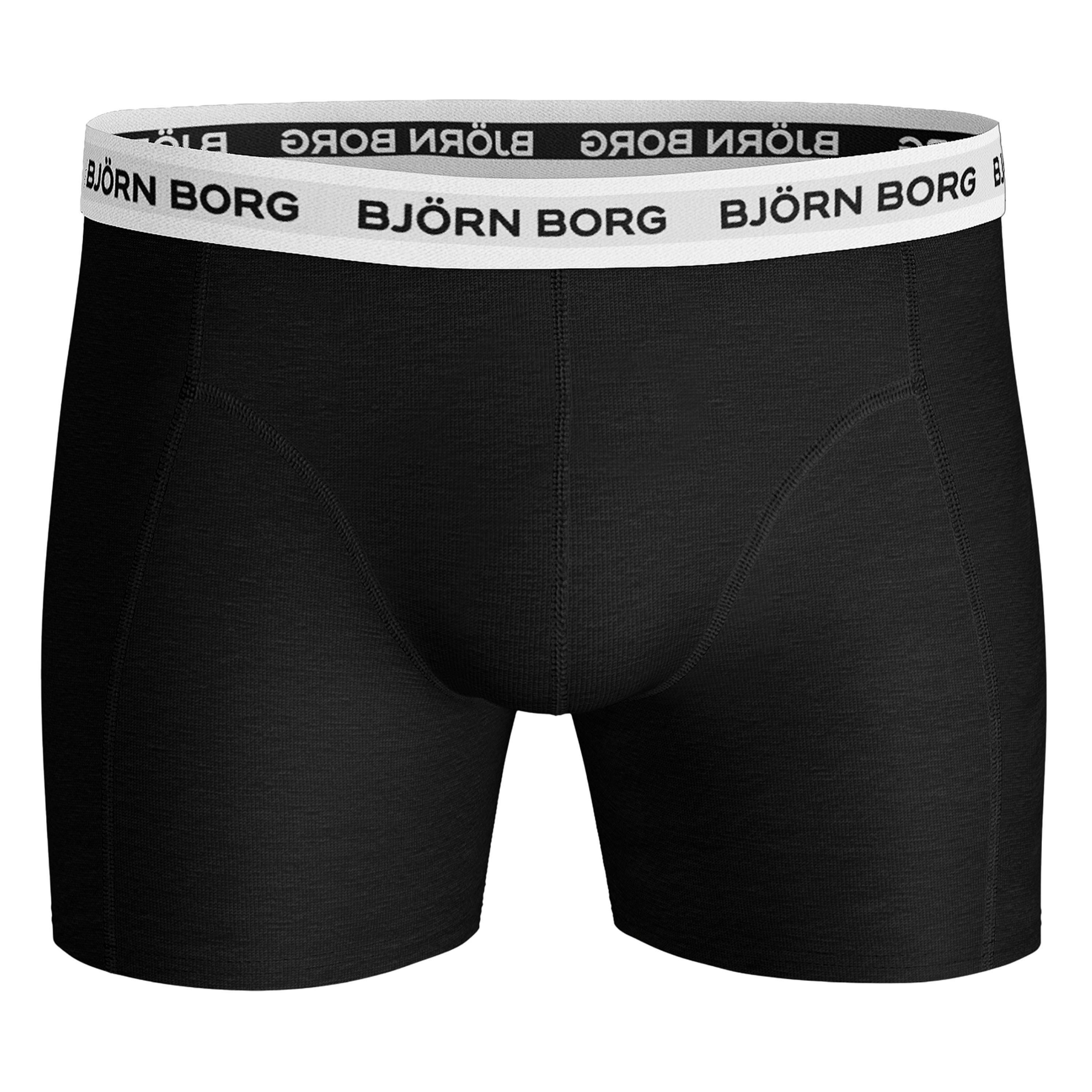 5 Pack Mens Cotton Stretch Boxers Soft Everyday Underwear Shorts , view 3 of 3