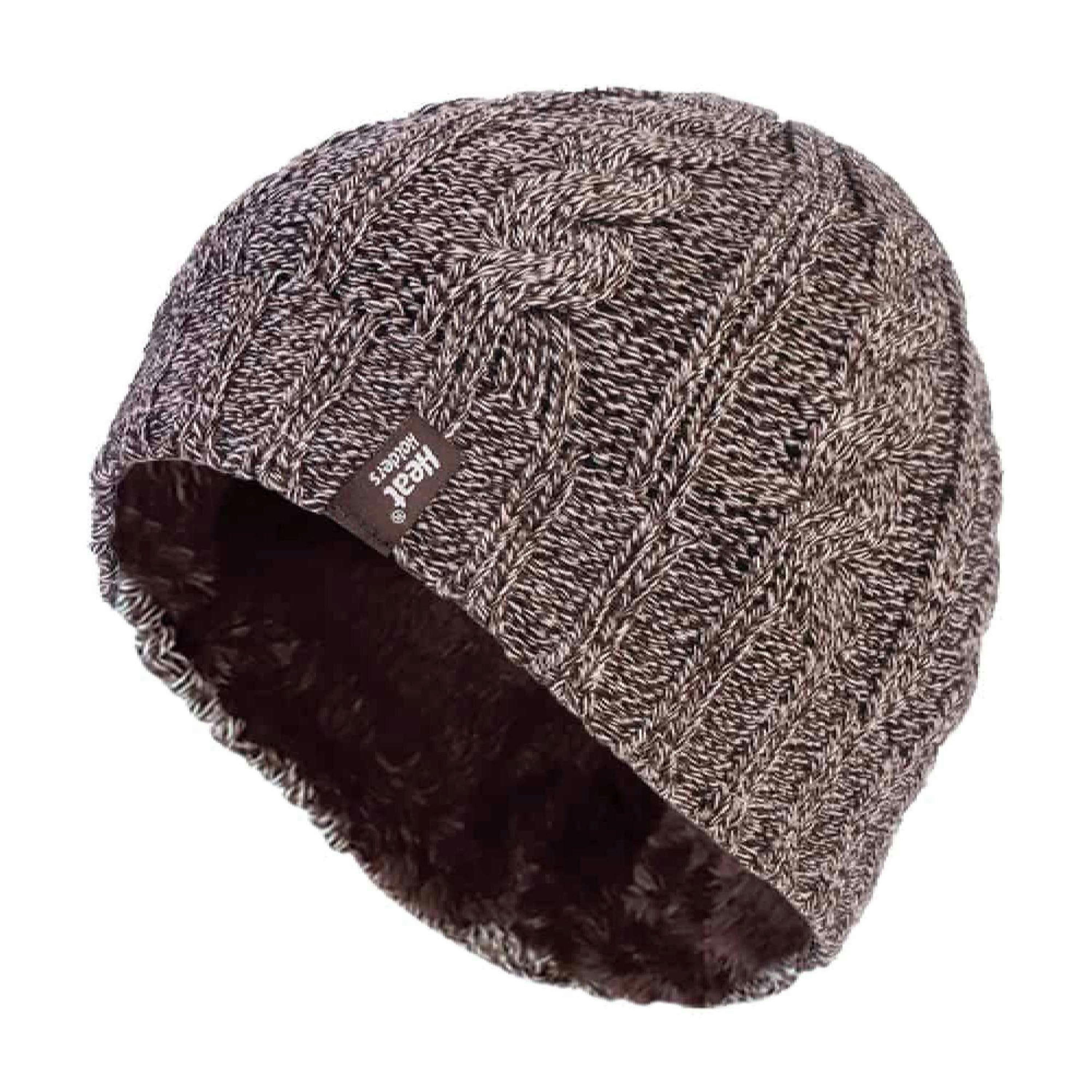 Ladies Cable Knit 3.4 Tog Fleece Lined Thermal Winter Hat , view 1 of 5