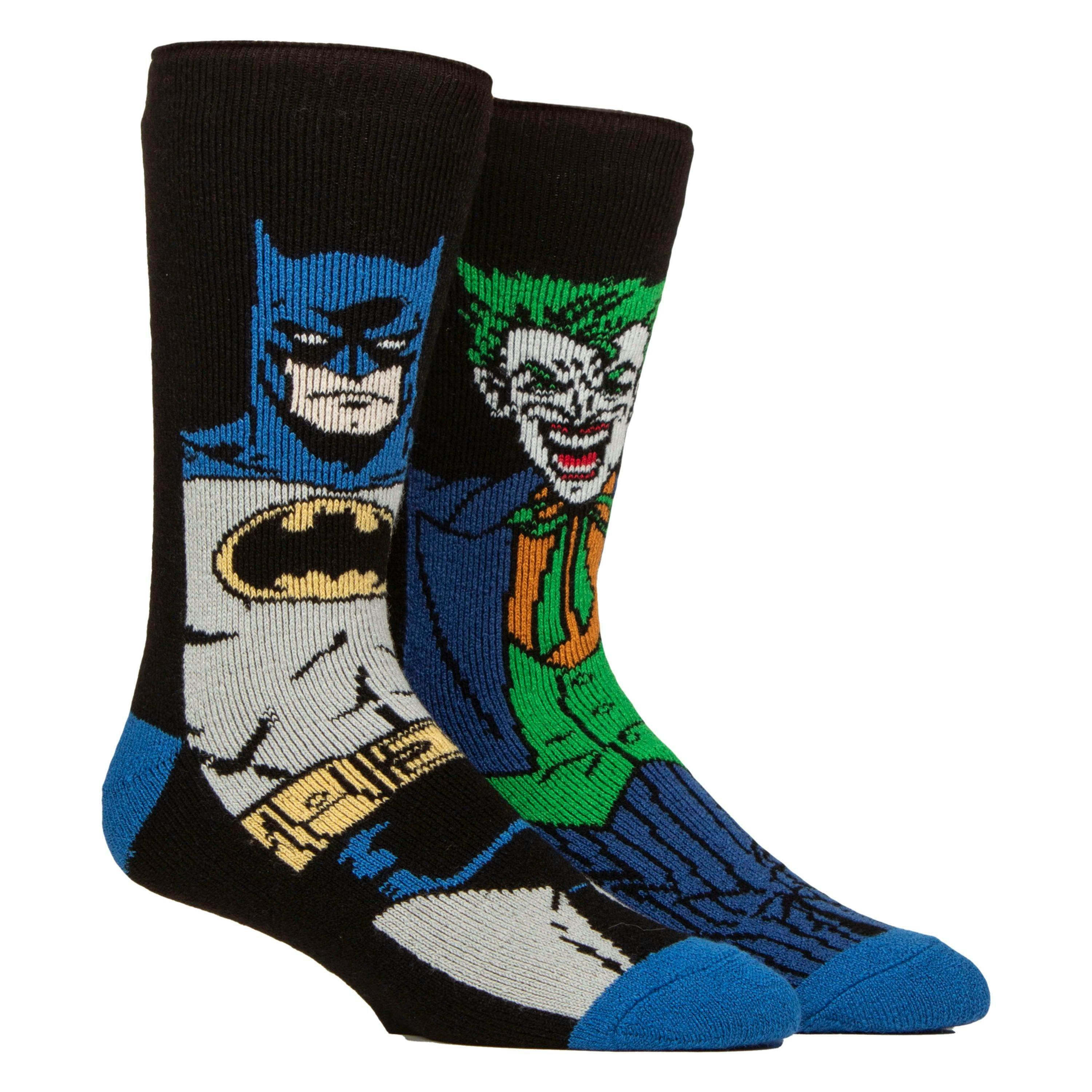Mens Thermal Batman Joker Patterned Socks , view 1 of 2