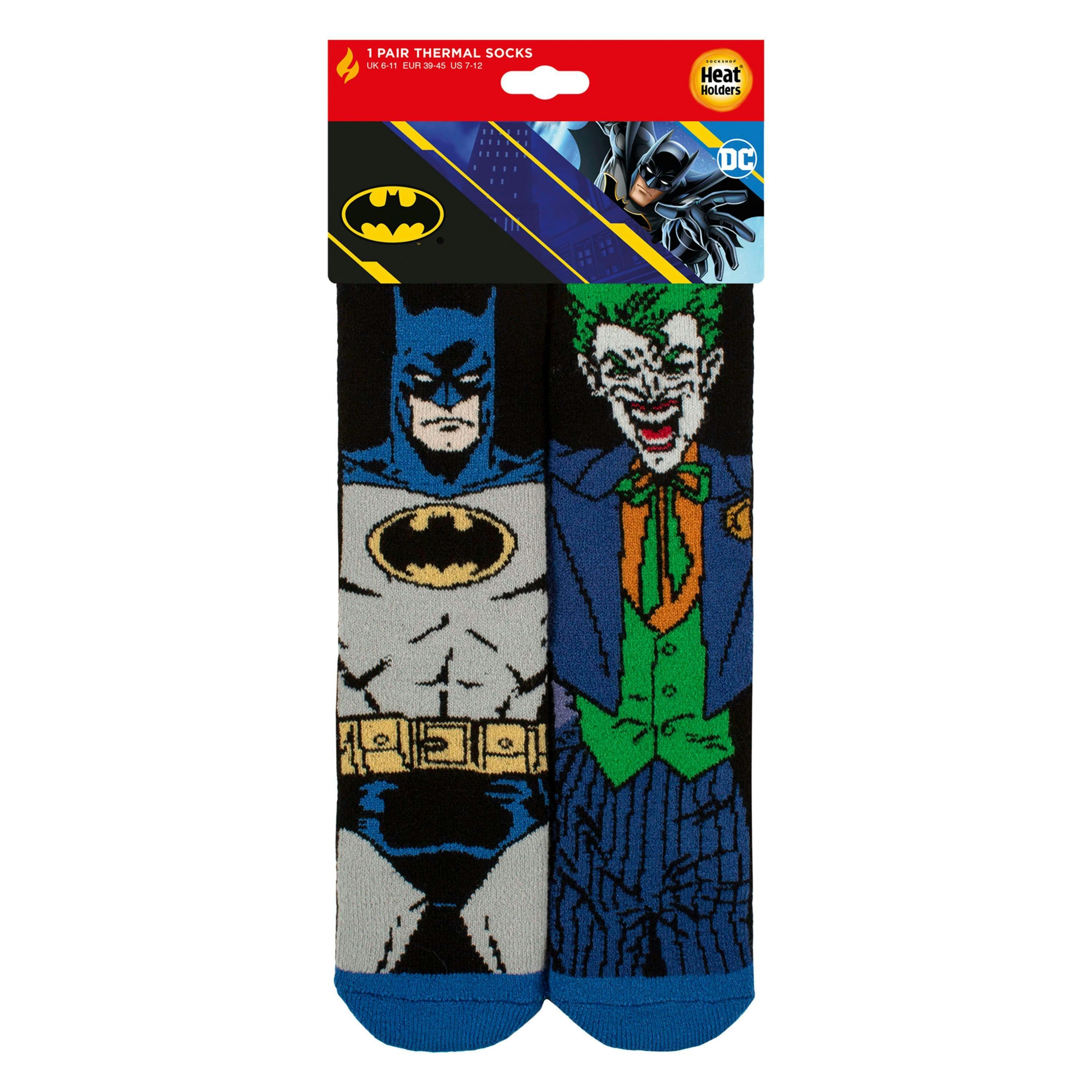 Mens Thermal Batman Joker Patterned Socks , view 2 of 2
