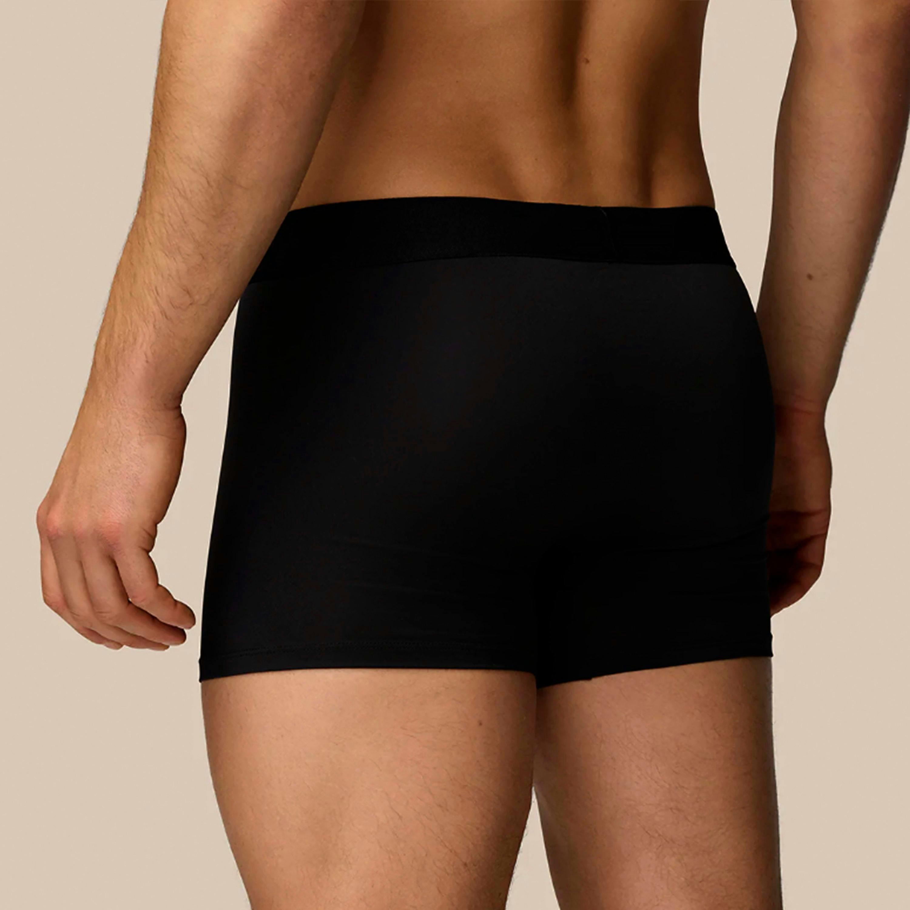3 Pack Mens Cotton Boxer Shorts Soft Comfortable Supportive Underwear , view 5 of 5