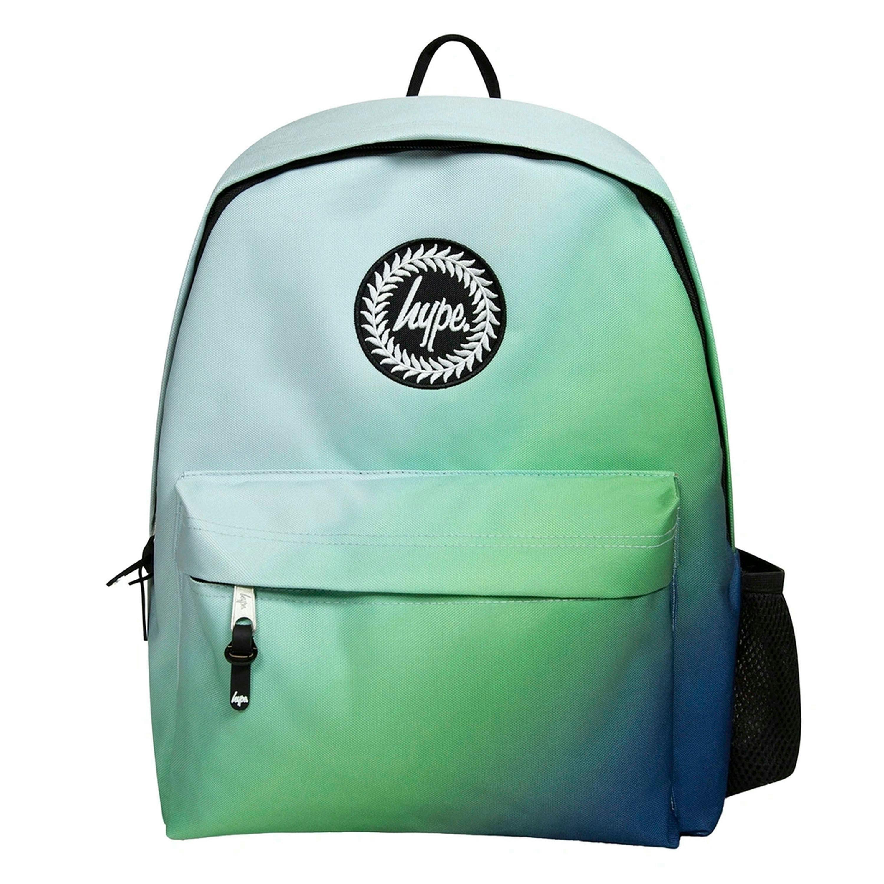 Boys Navy Green Fade Backpack with Padded Straps | Durable School Travel Bag , view 1 of 4