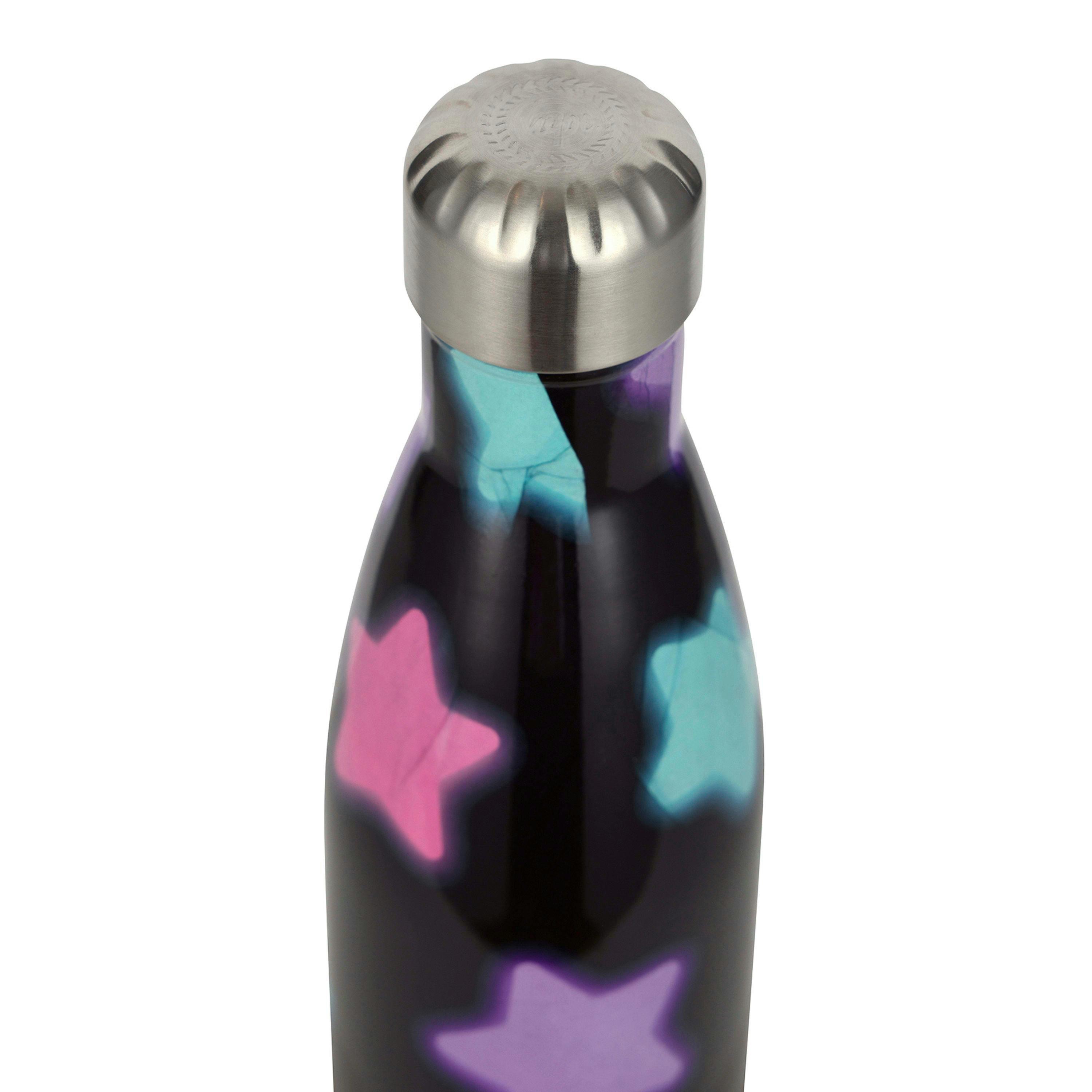 Thermal Water Bottle Multi Star Galaxy Print | Stainless Steel Leak Proof Bottle , view 3 of 5