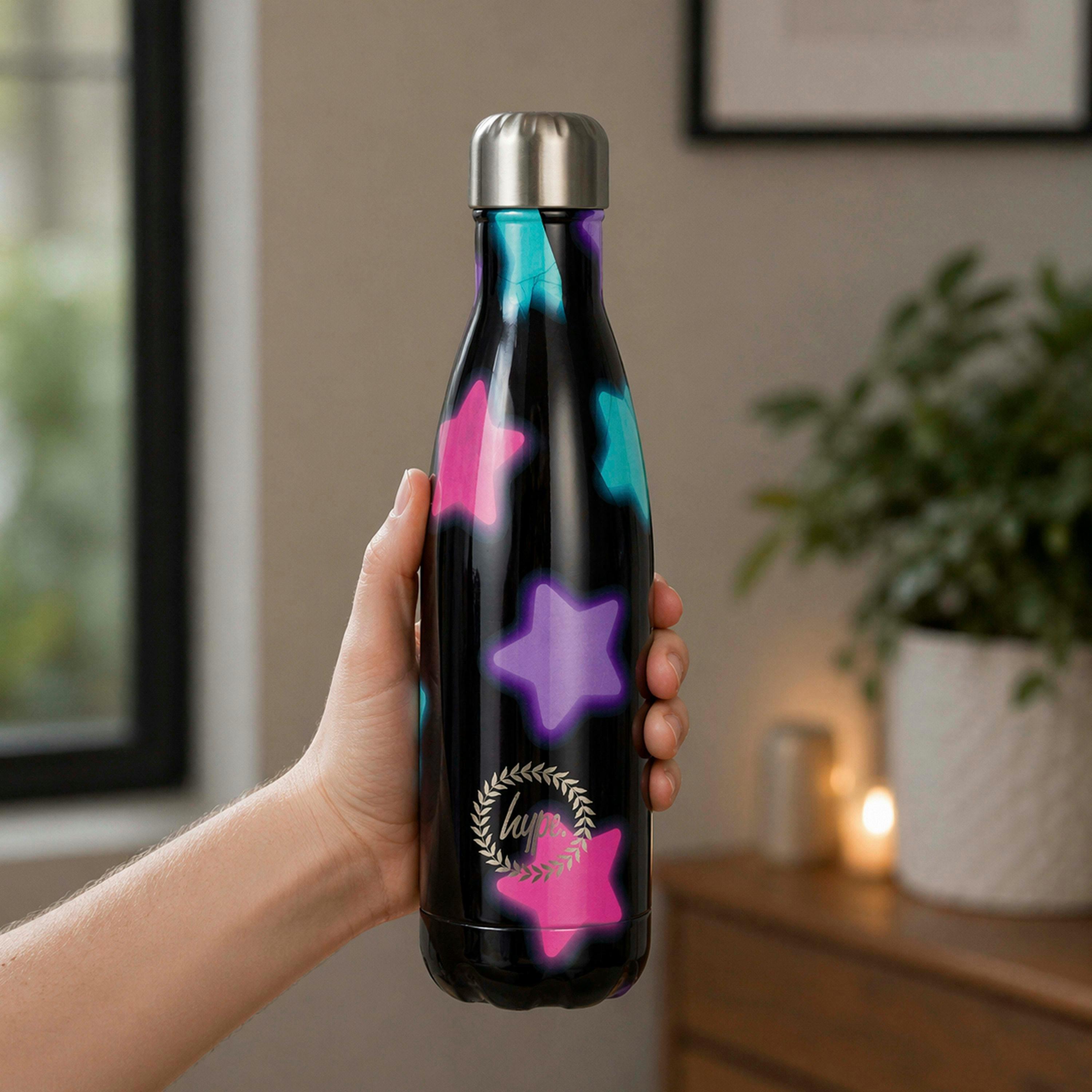 Thermal Water Bottle Multi Star Galaxy Print | Stainless Steel Leak Proof Bottle , view 5 of 5