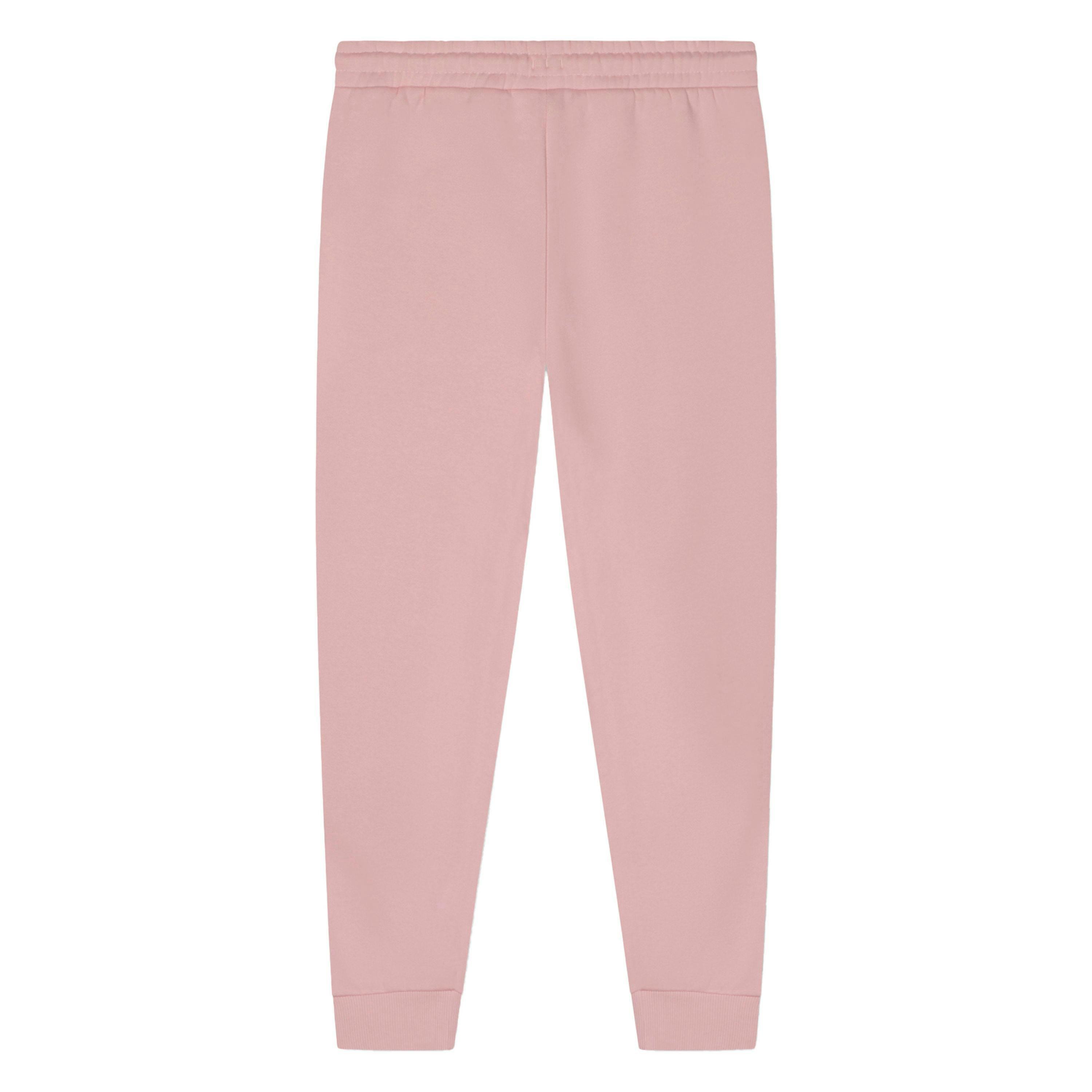 Girls Joggers Kids Casual Pink Sweatpants Soft Cuffed Lounge Bottoms , view 2 of 5