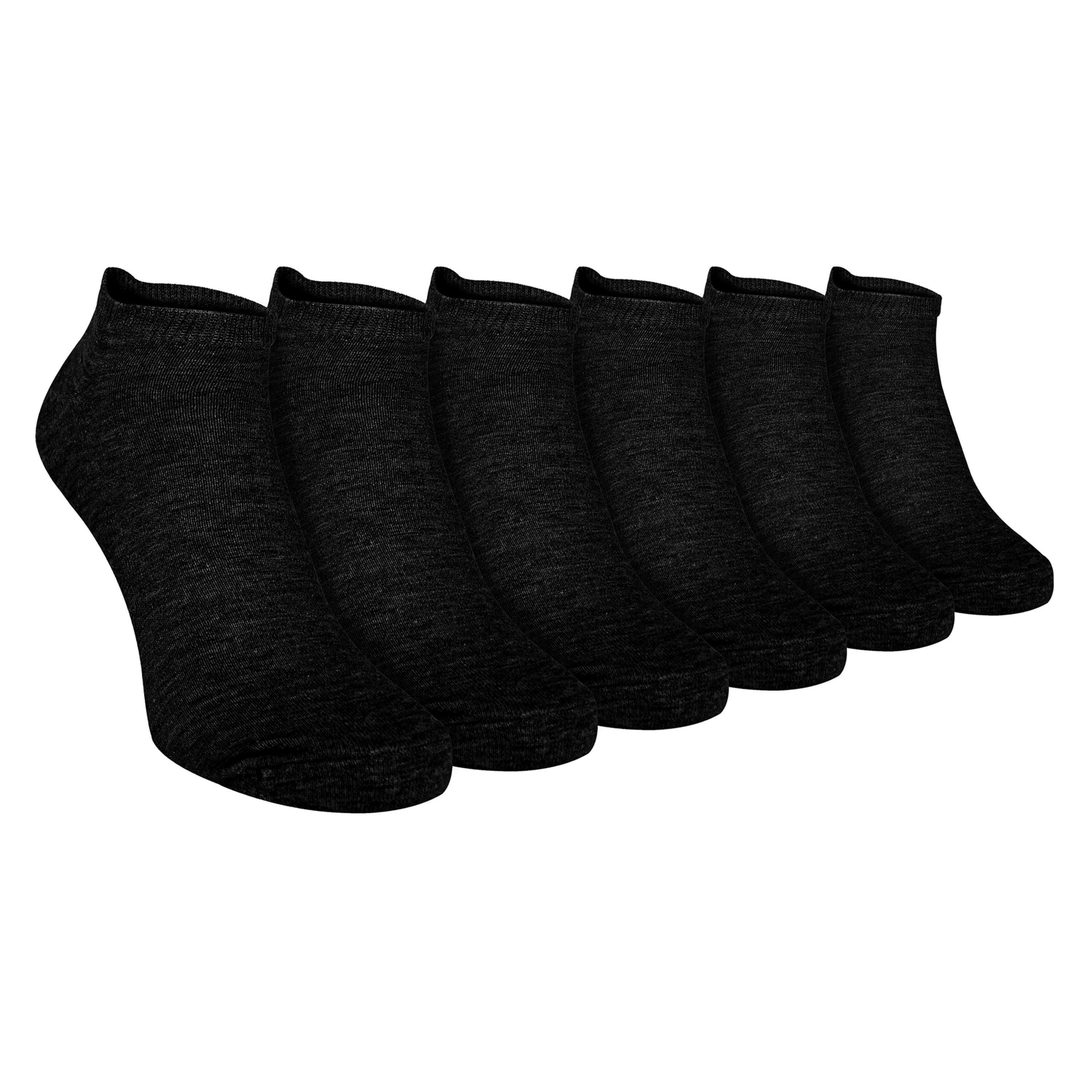 6 Pack Boys Cotton Trainer Socks Breathable Sports Ankle Socks , view 1 of 5