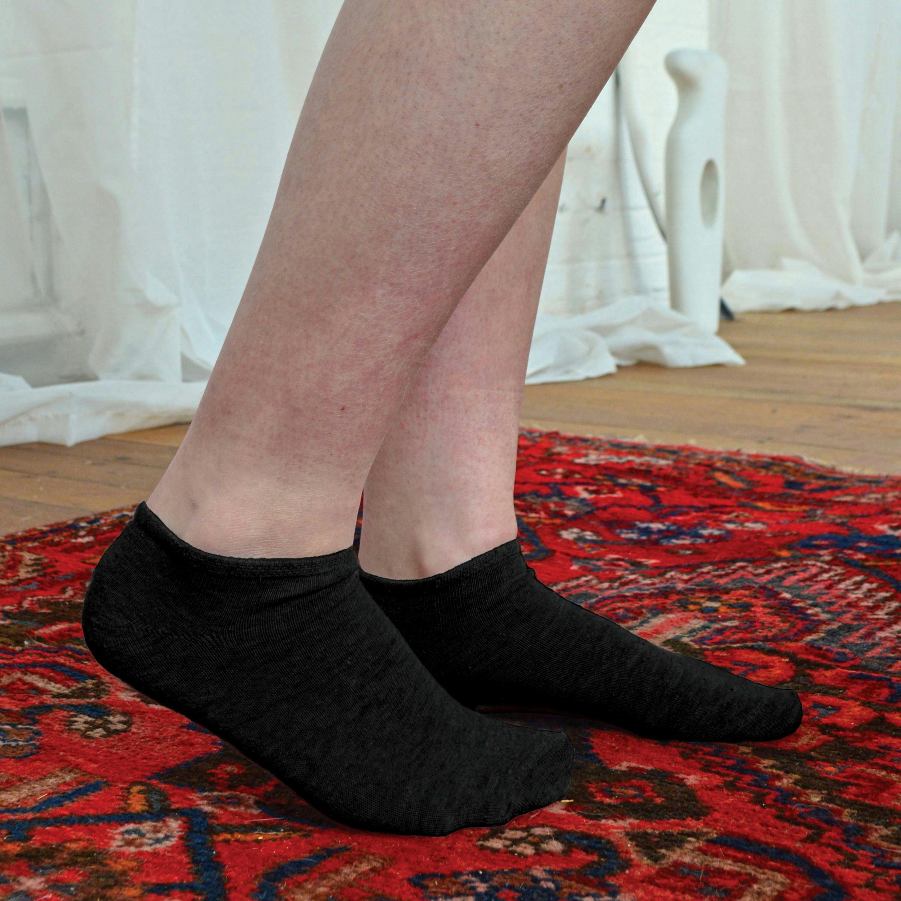 6 Pack Boys Cotton Trainer Socks Breathable Sports Ankle Socks , view 5 of 5