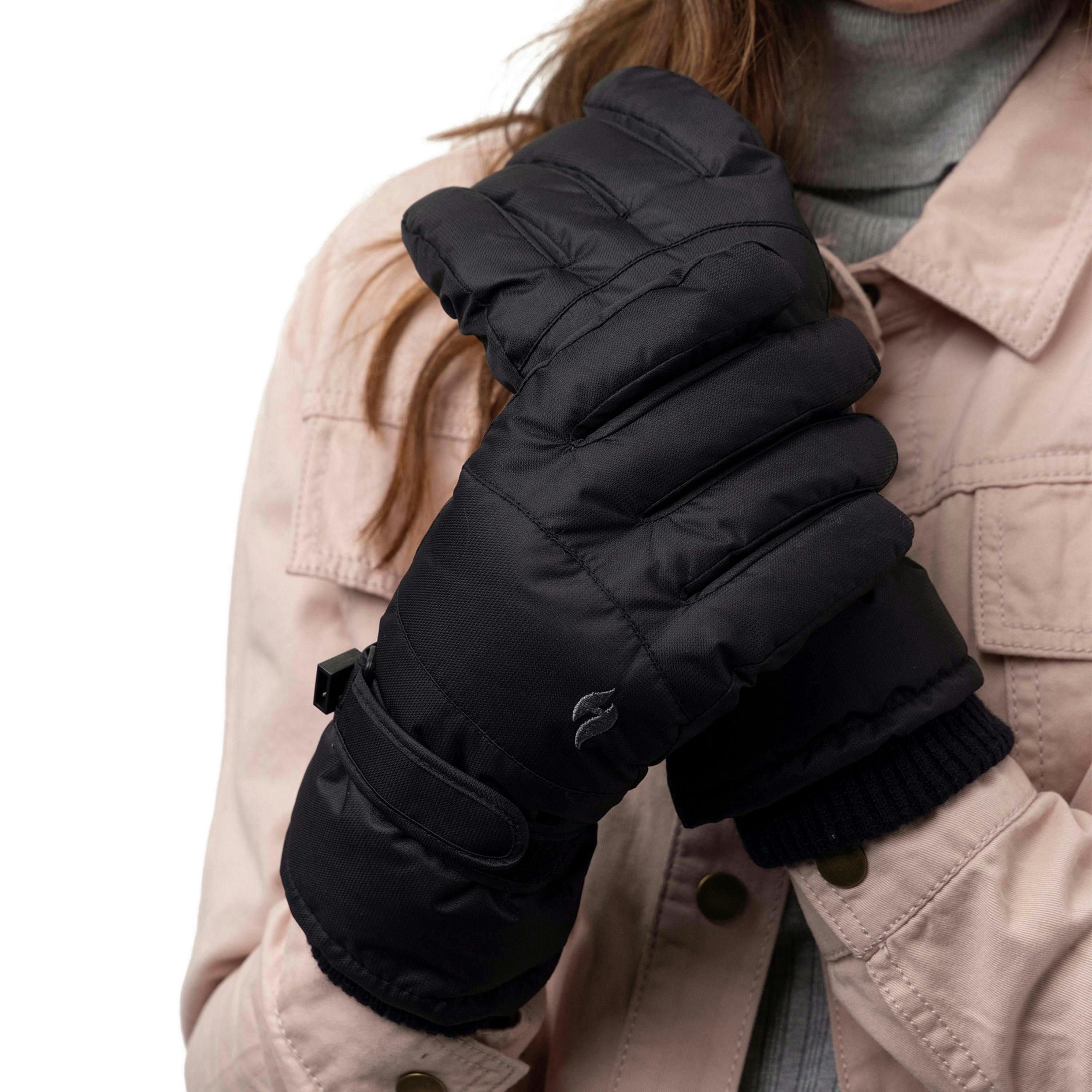 Ladies Ski Set Neck Warmer Gloves & Thermal Ski Socks Winter Wear , view 4 of 5