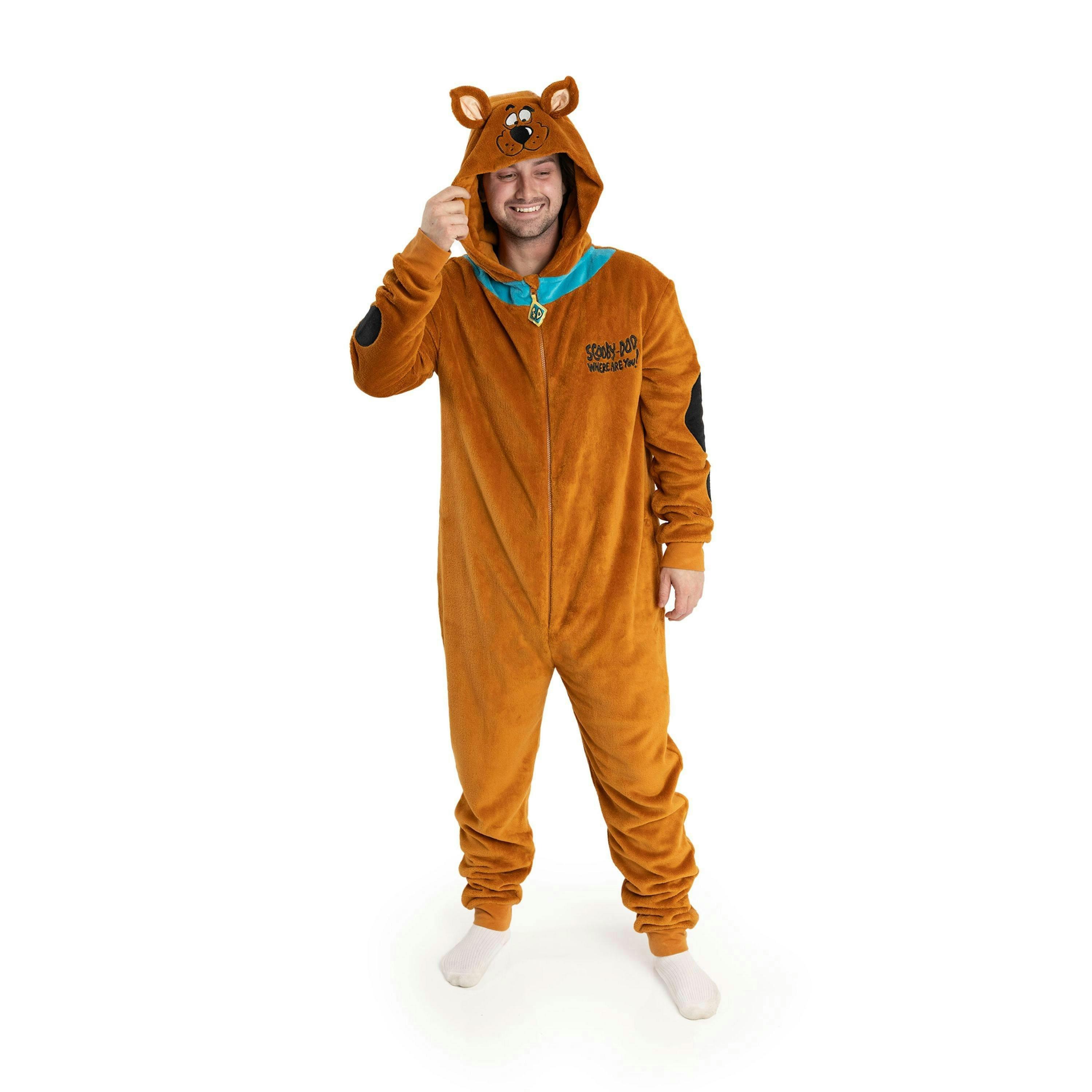 Scooby Doo Unisex Brown Character Onesie by Vanilla Underground , view 1 of 1