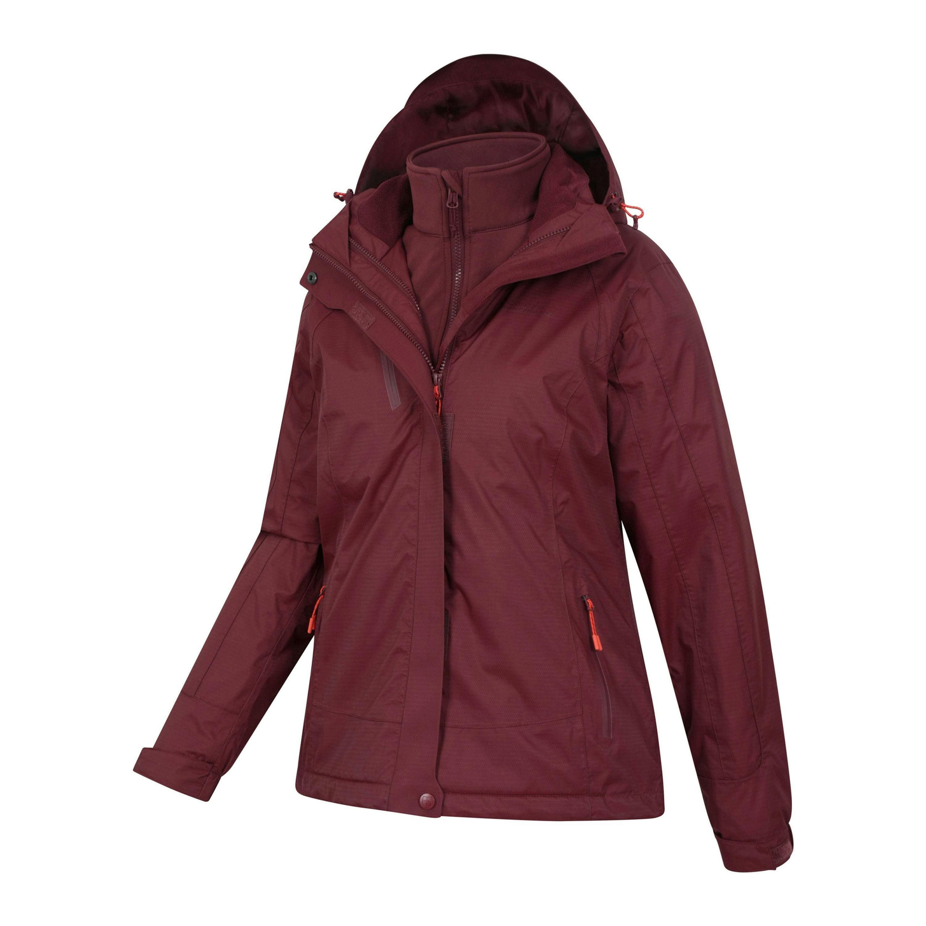 Mountain Warehouse Womens/Ladies Bracken Extreme 3 in 1 Waterproof Jacket , view 3 of 5