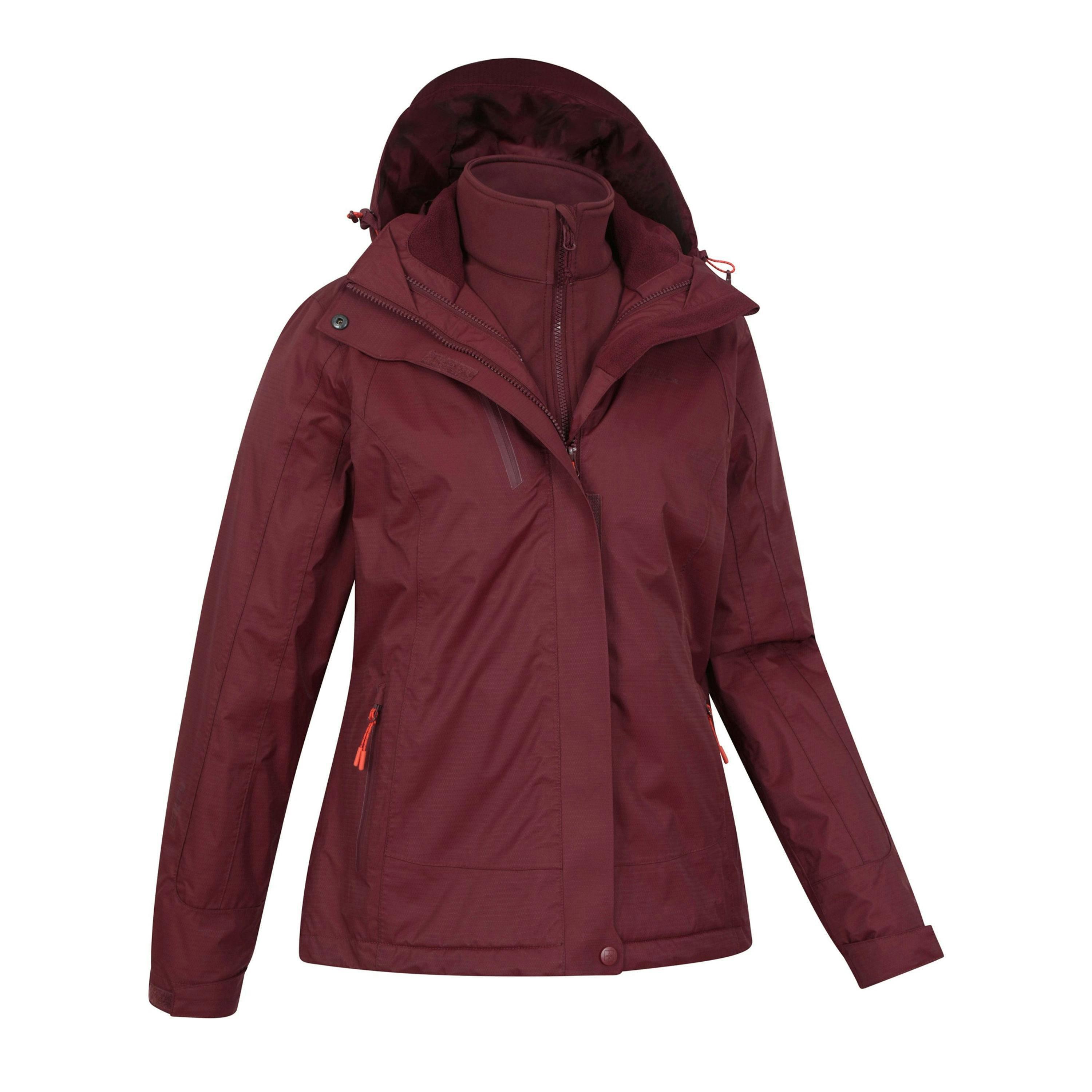 Mountain Warehouse Womens/Ladies Bracken Extreme 3 in 1 Waterproof Jacket , view 4 of 5