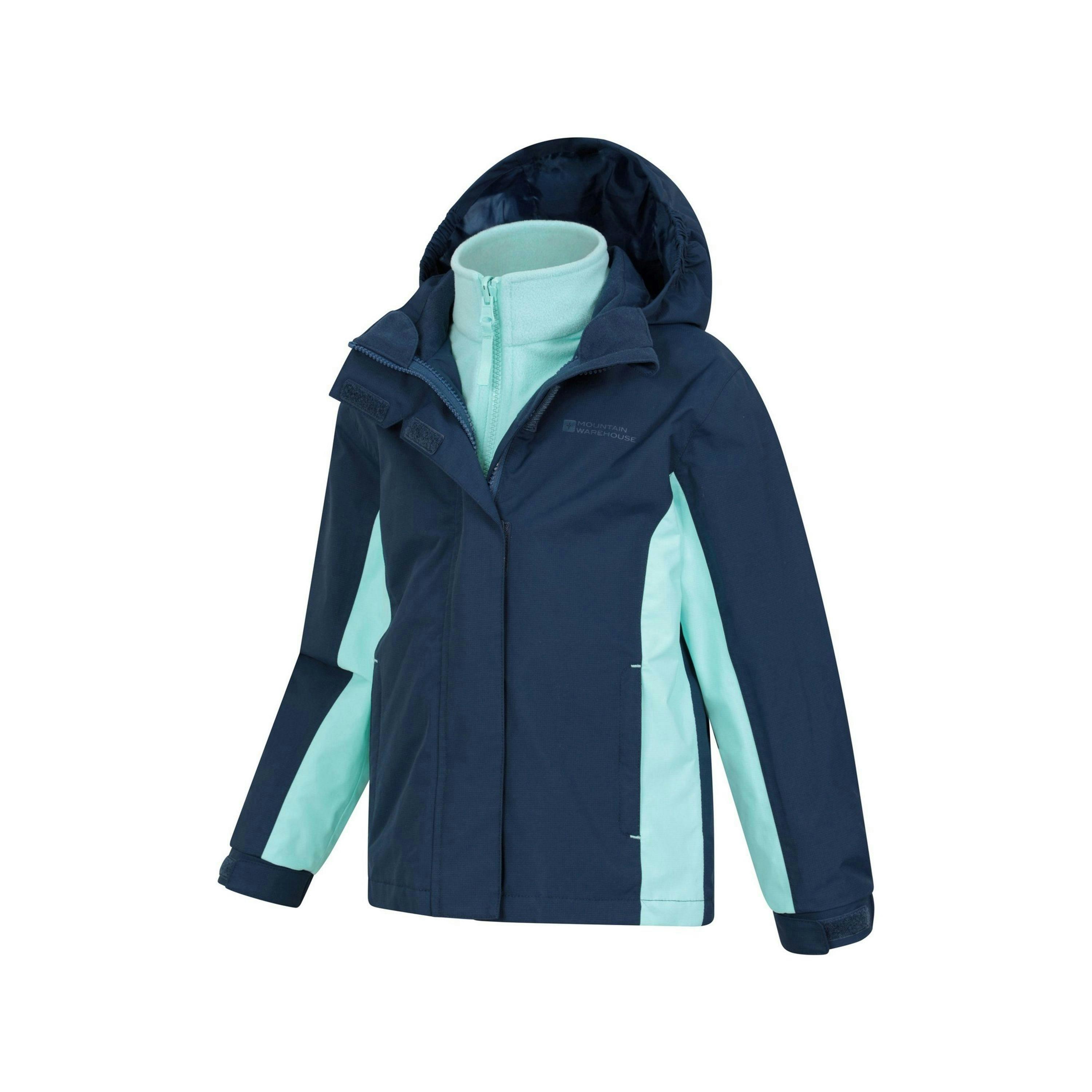 Mountain Warehouse Childrens/Kids Lightning 3 in 1 Waterproof Jacket , view 3 of 4