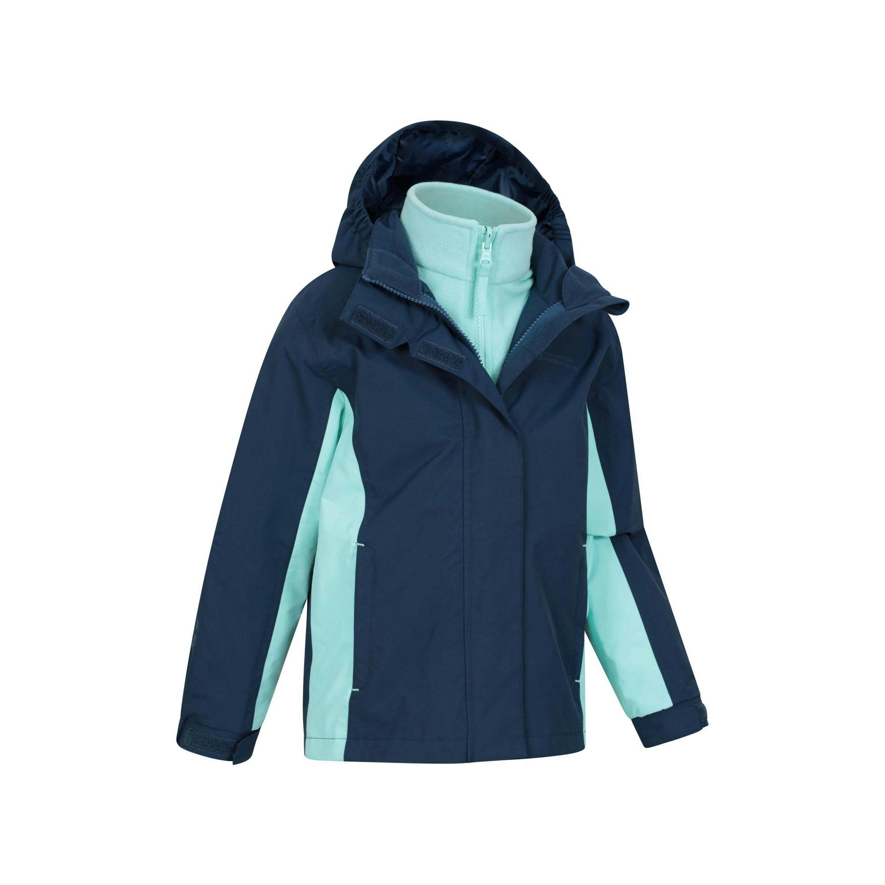 Mountain Warehouse Childrens/Kids Lightning 3 in 1 Waterproof Jacket , view 4 of 4