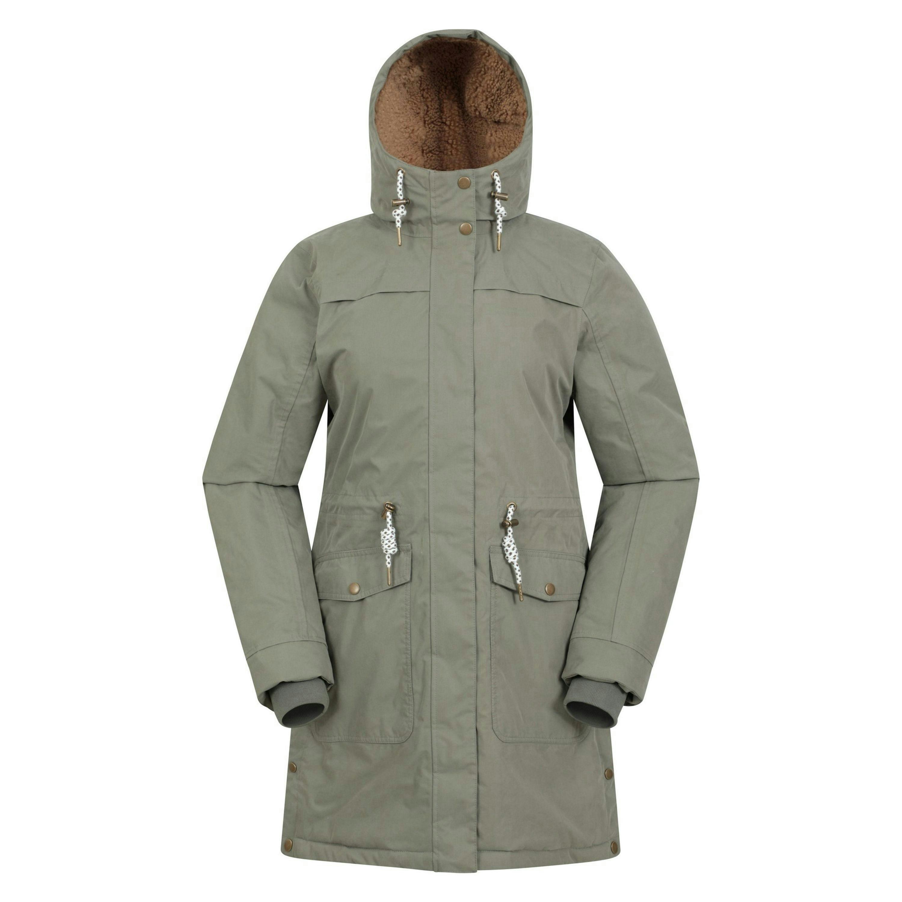 Mountain Warehouse Womens/Ladies Acorn Waterproof Borg Lined Padded Parka , view 1 of 3