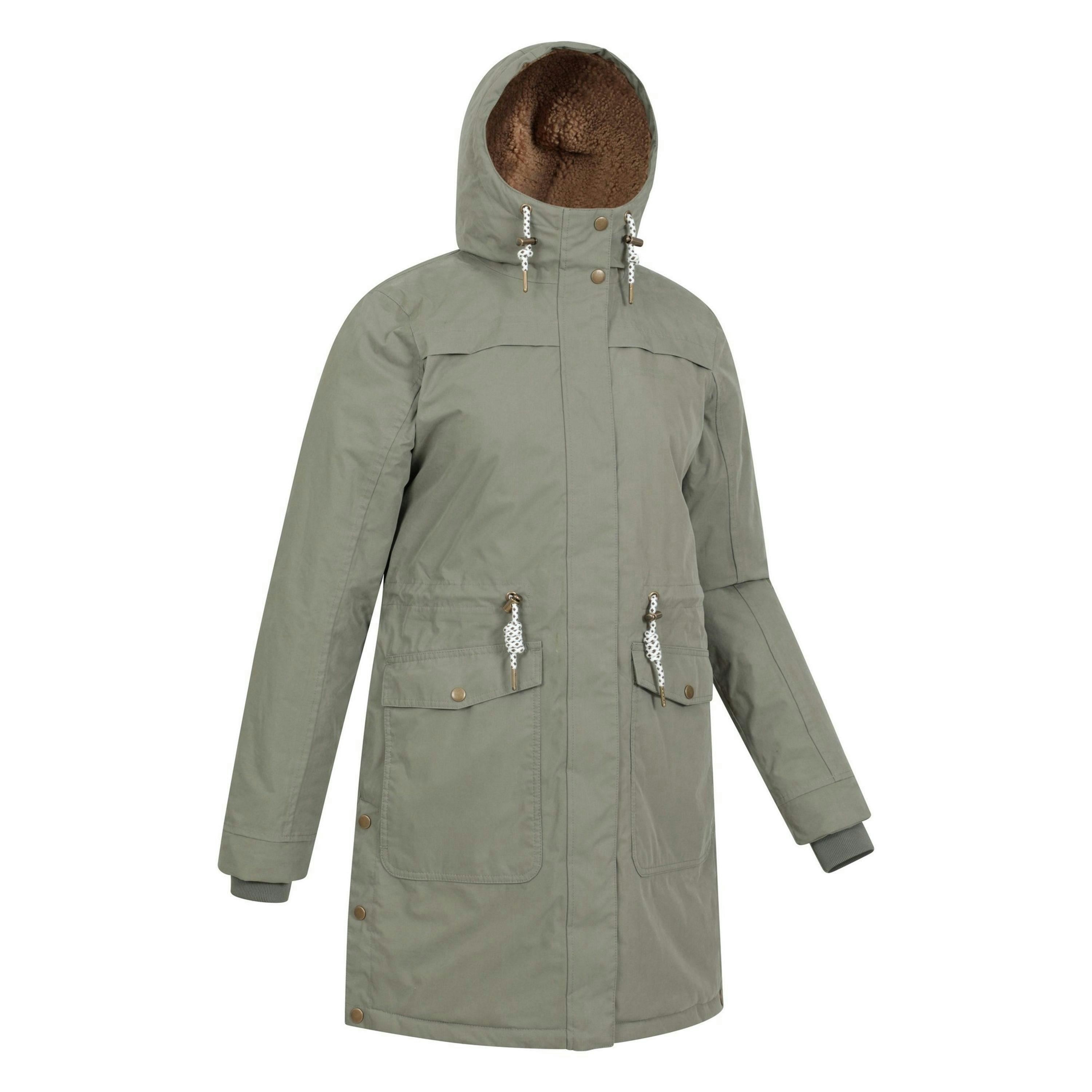 Mountain Warehouse Womens/Ladies Acorn Waterproof Borg Lined Padded Parka , view 4 of 4