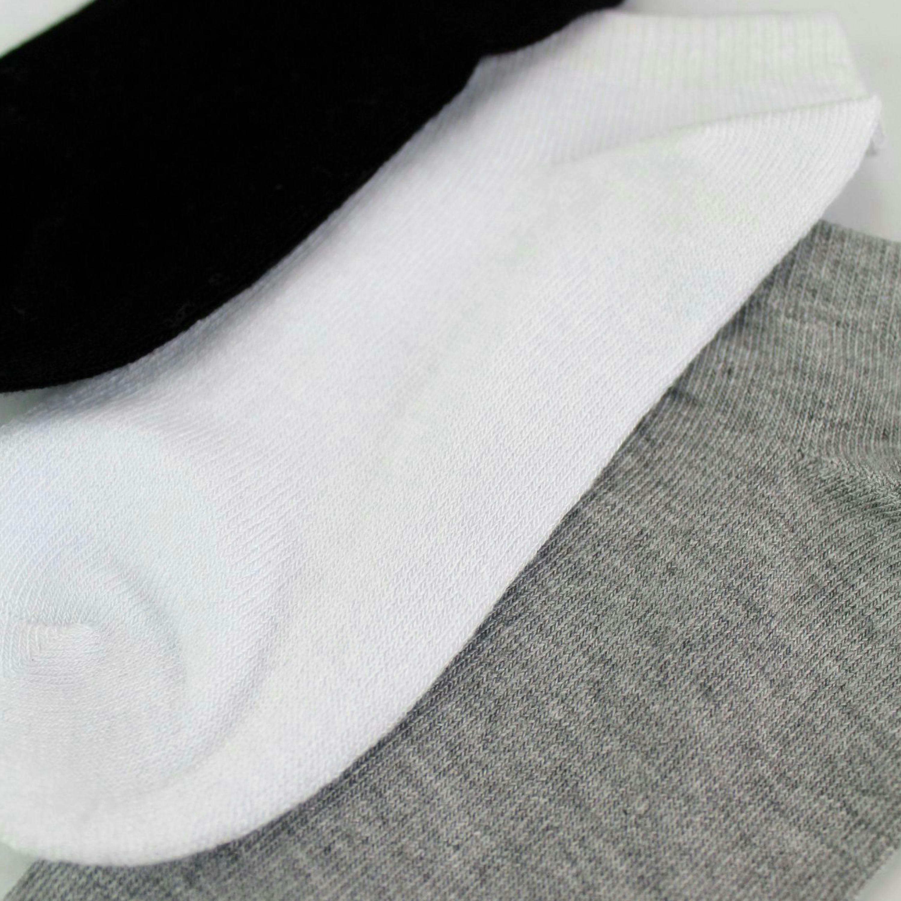 12 Pack Kids Soft Breathable Bamboo Trainer Liner Socks Ideal for PE , view 3 of 3