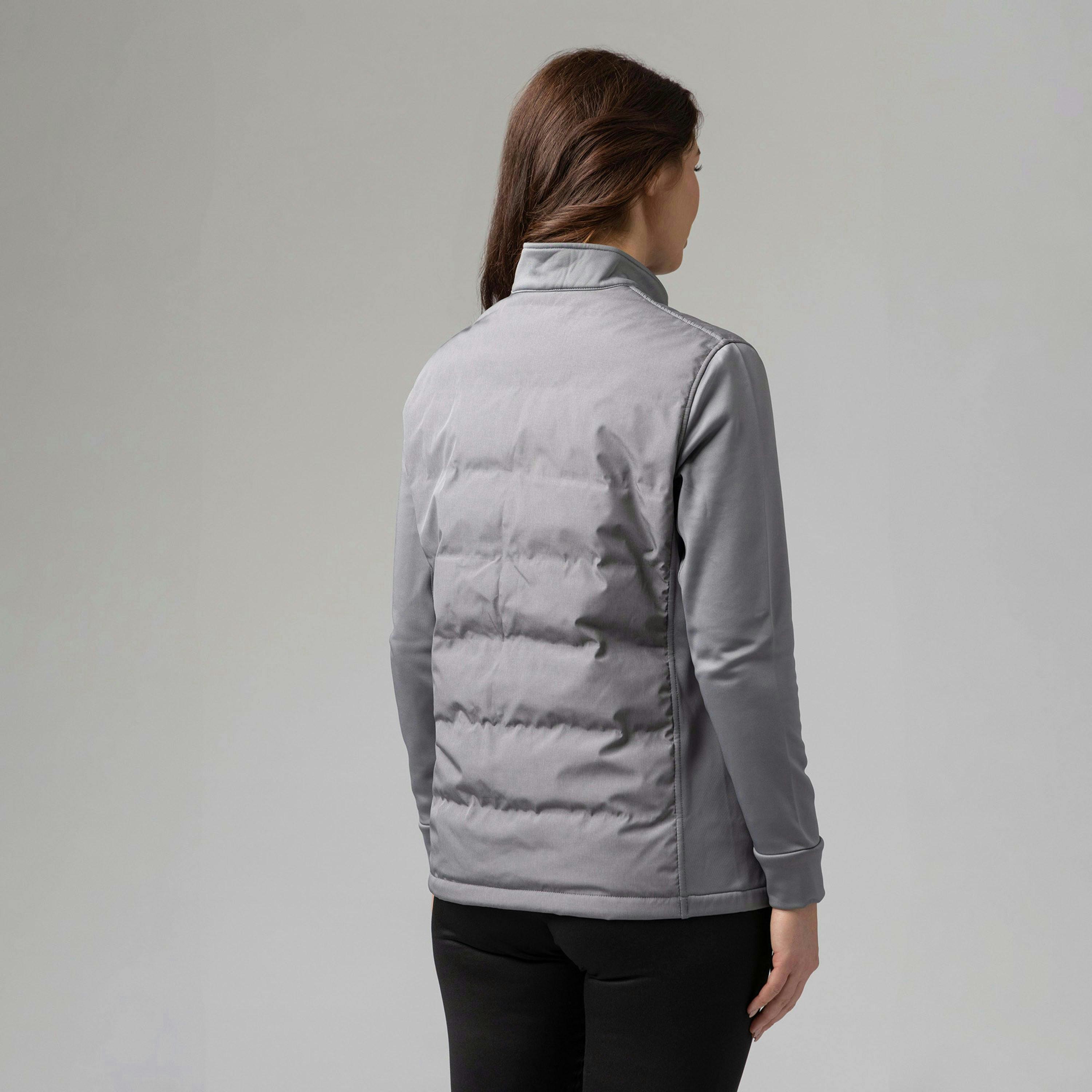 Winter Insulated Women's Hybrid Jacket | Fleece-Lined Waterproof Coat , view 5 of 5