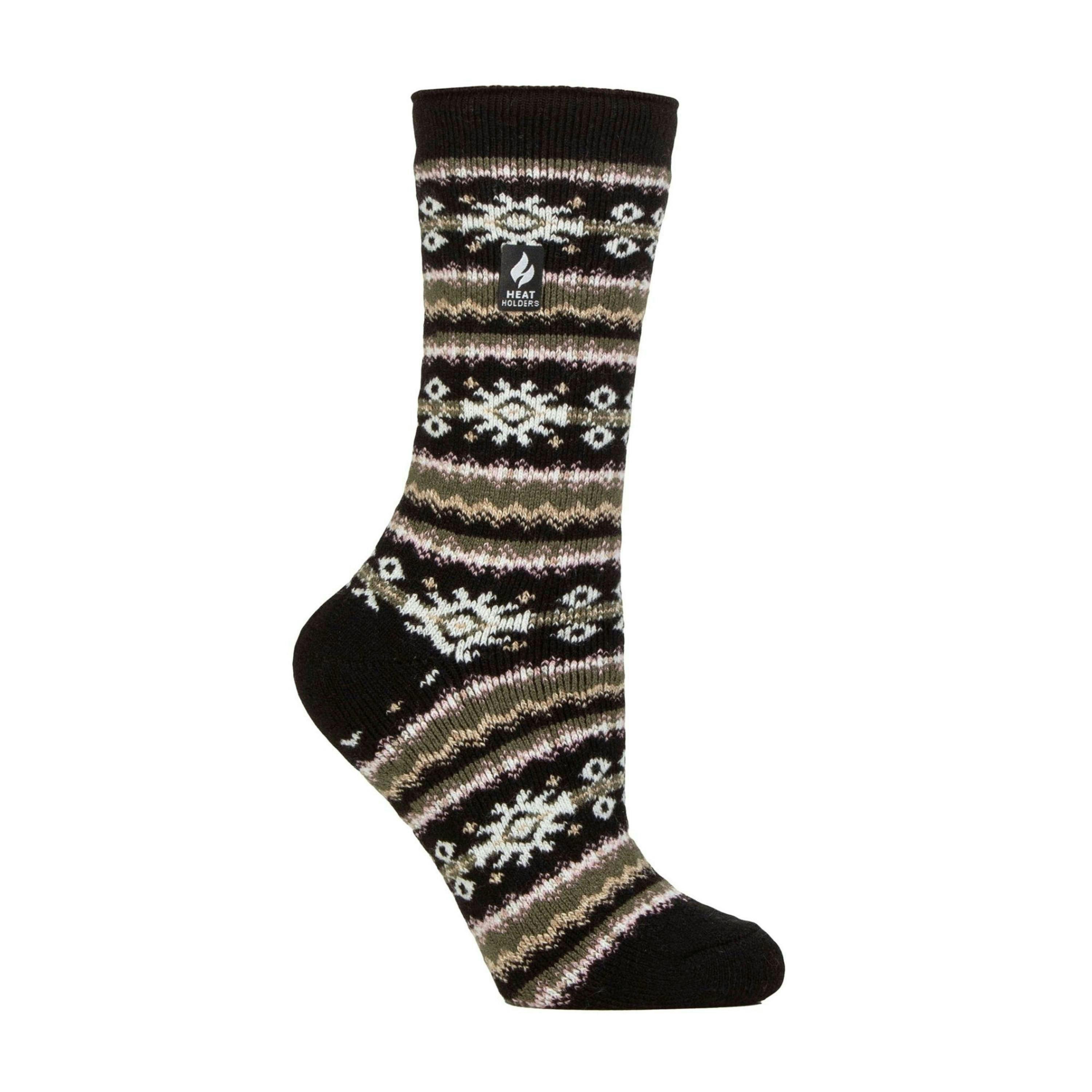Lightweight Nordic Thermal Socks for Women - Winter Comfort , view 1 of 5