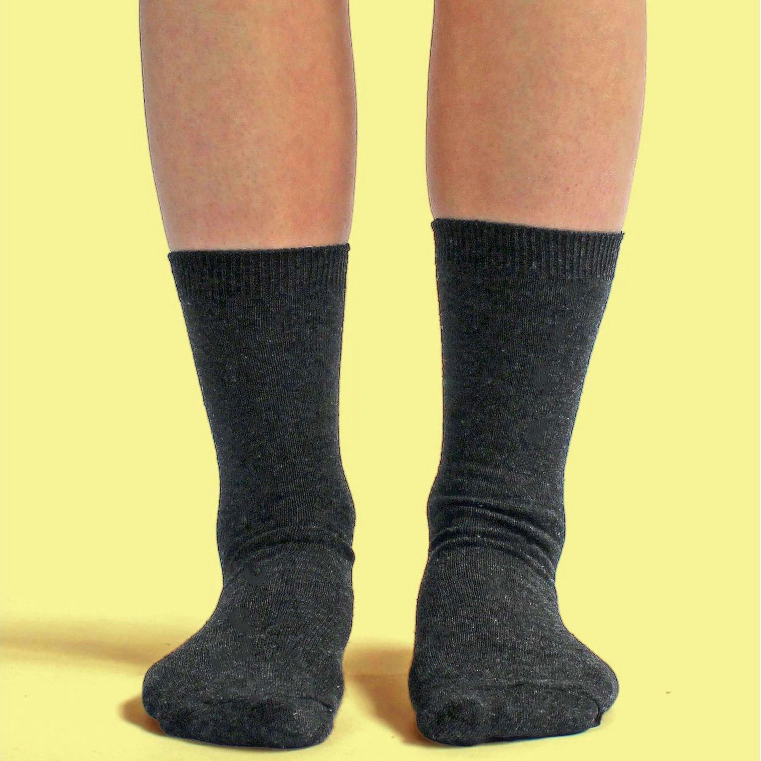 24 Pair Multipack Kids Plain School Socks , view 5 of 5